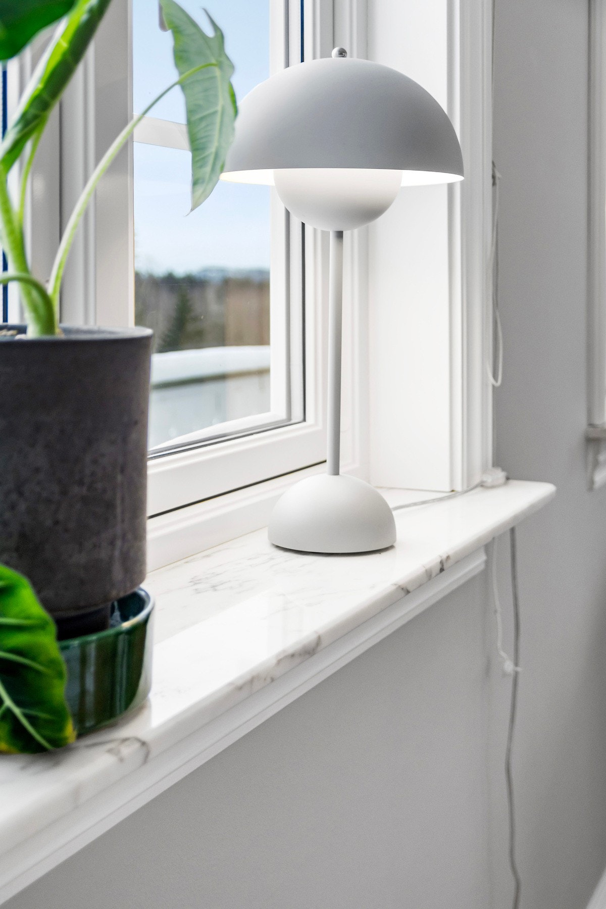 Detalj i vinduskarm Galleribilde