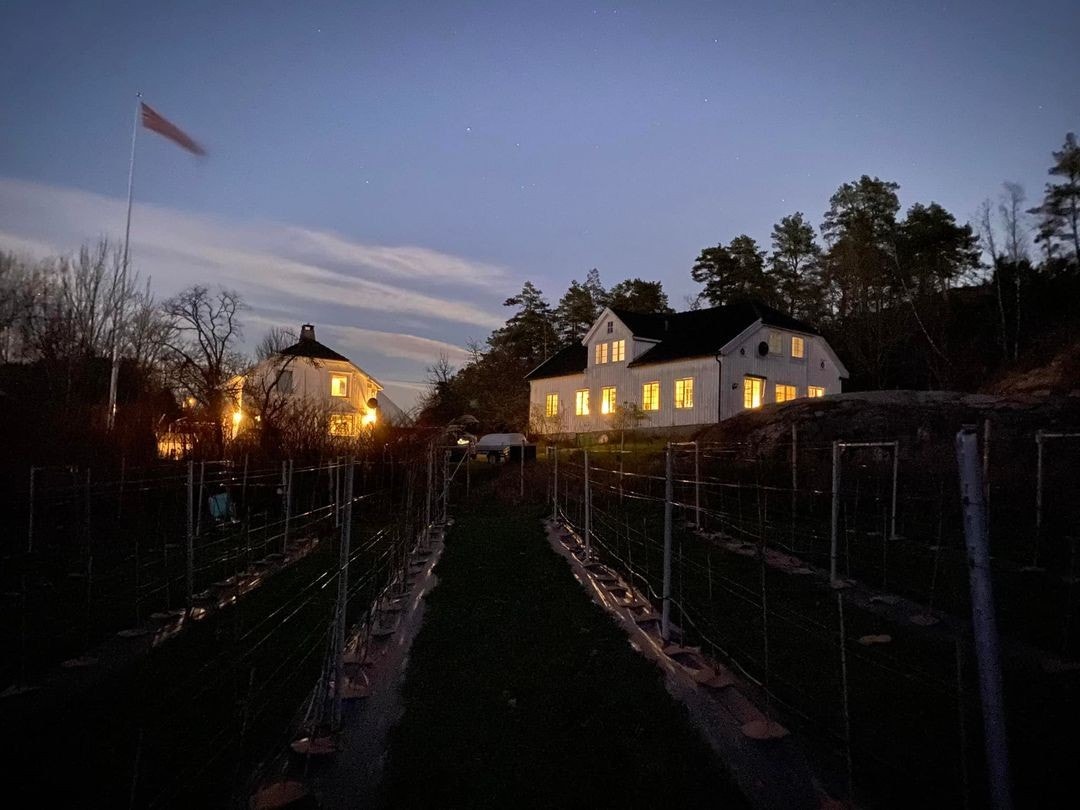 Novemberbilde Søndre Sundene gård. Galleribilde