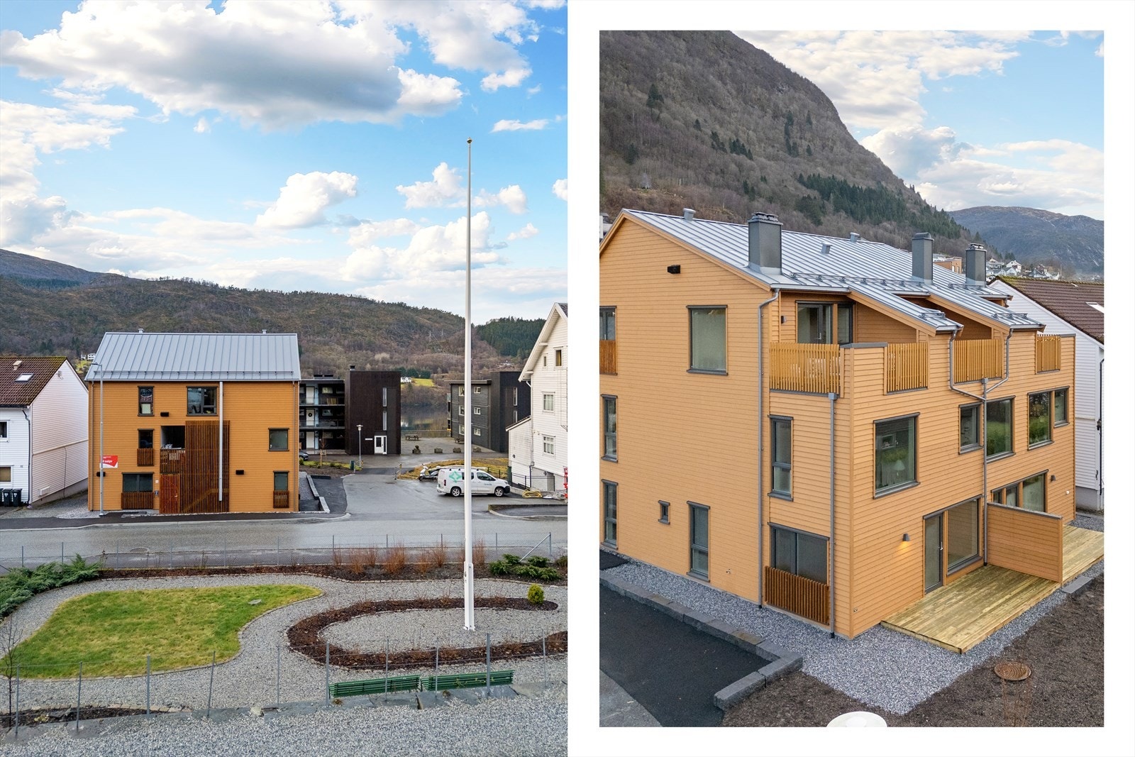 Leiligheten har en fin beliggenhet i bygget første etasje med flott terrasse. Galleribilde
