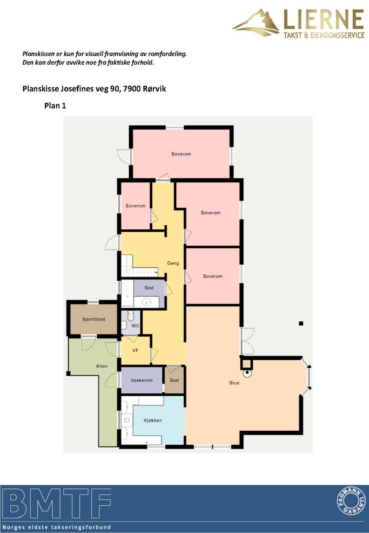 Planskisse. Galleribilde