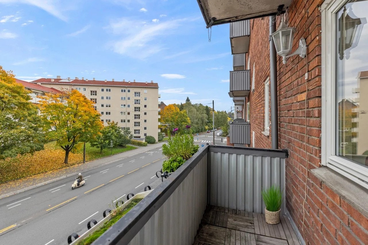 Koselig balkong. Galleribilde