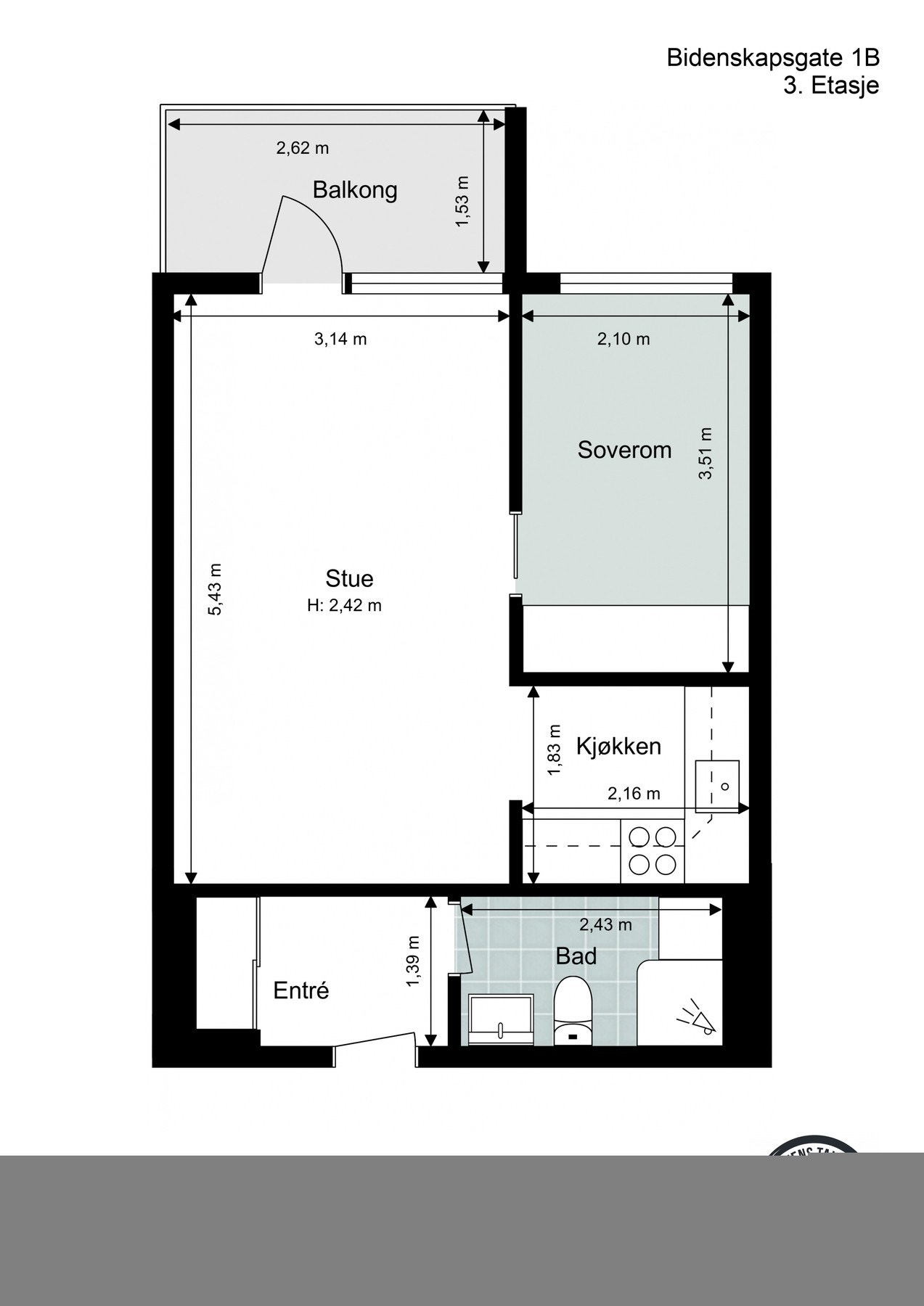 Plantegning - Velkommen inn! Galleribilde