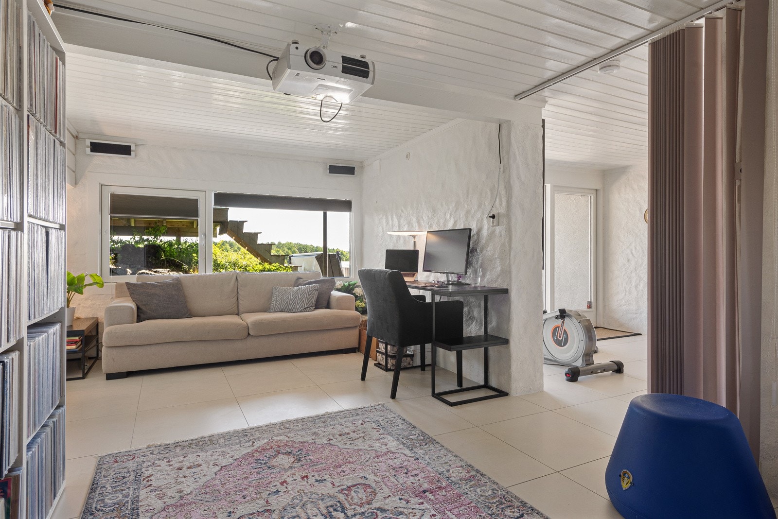 Medierom som kan brukes som et alternativ soverom nr.4 Galleribilde