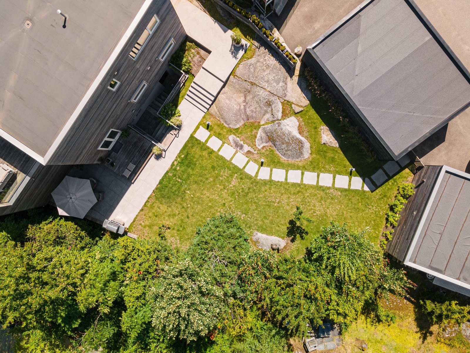 Fugleperspektiv Galleribilde