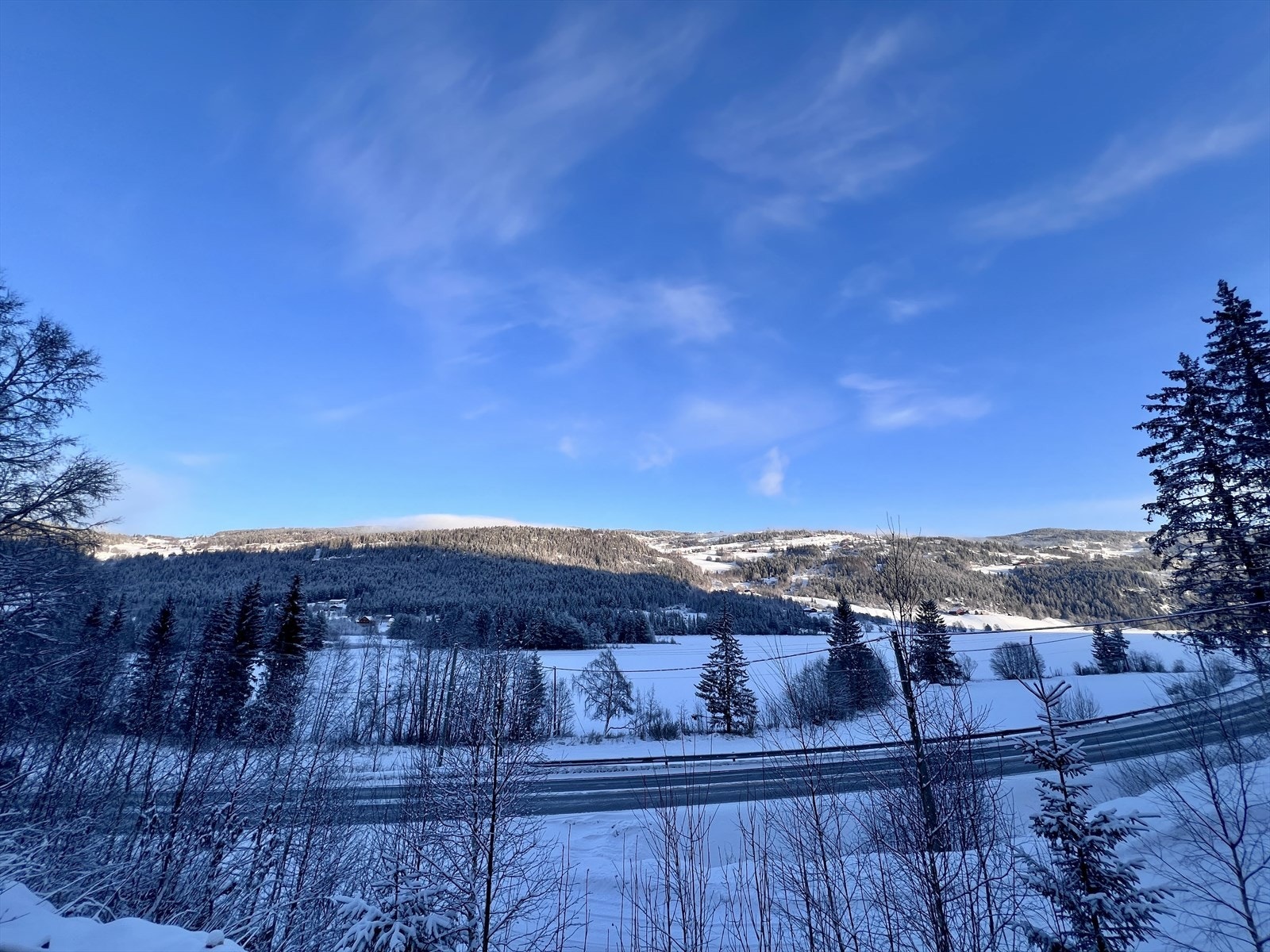 Vinterbilde tatt av eiendomsmegler 08.01.2026 Galleribilde