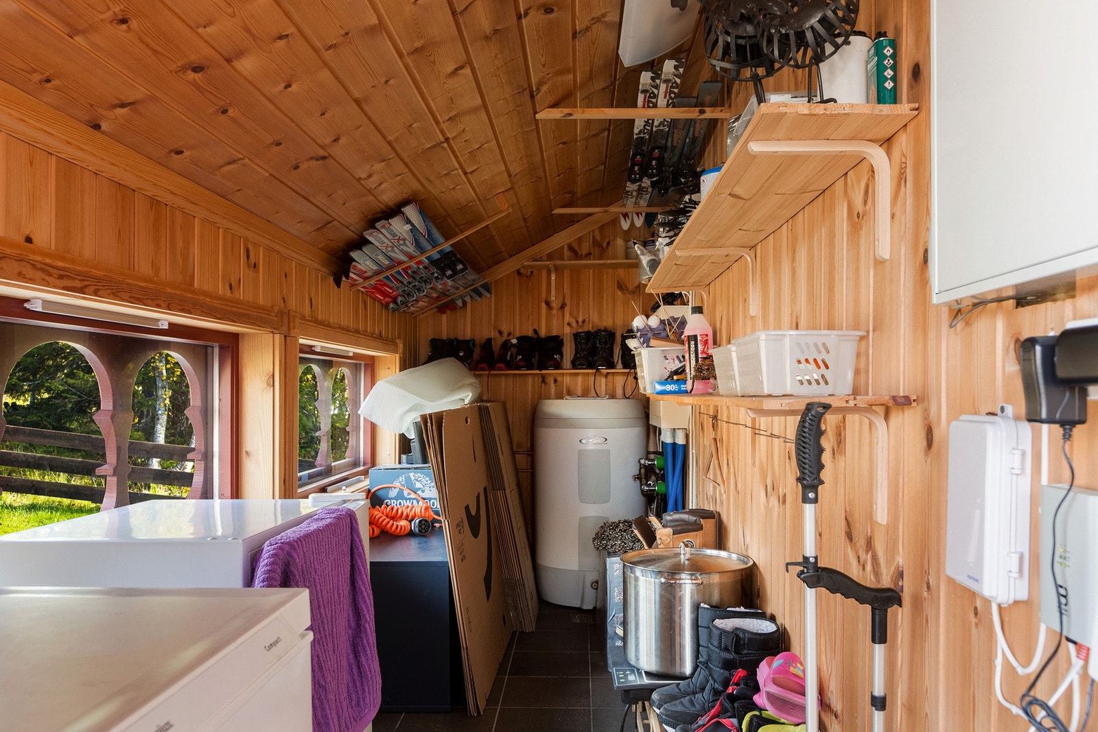 Bod med god lagringsplass. Galleribilde