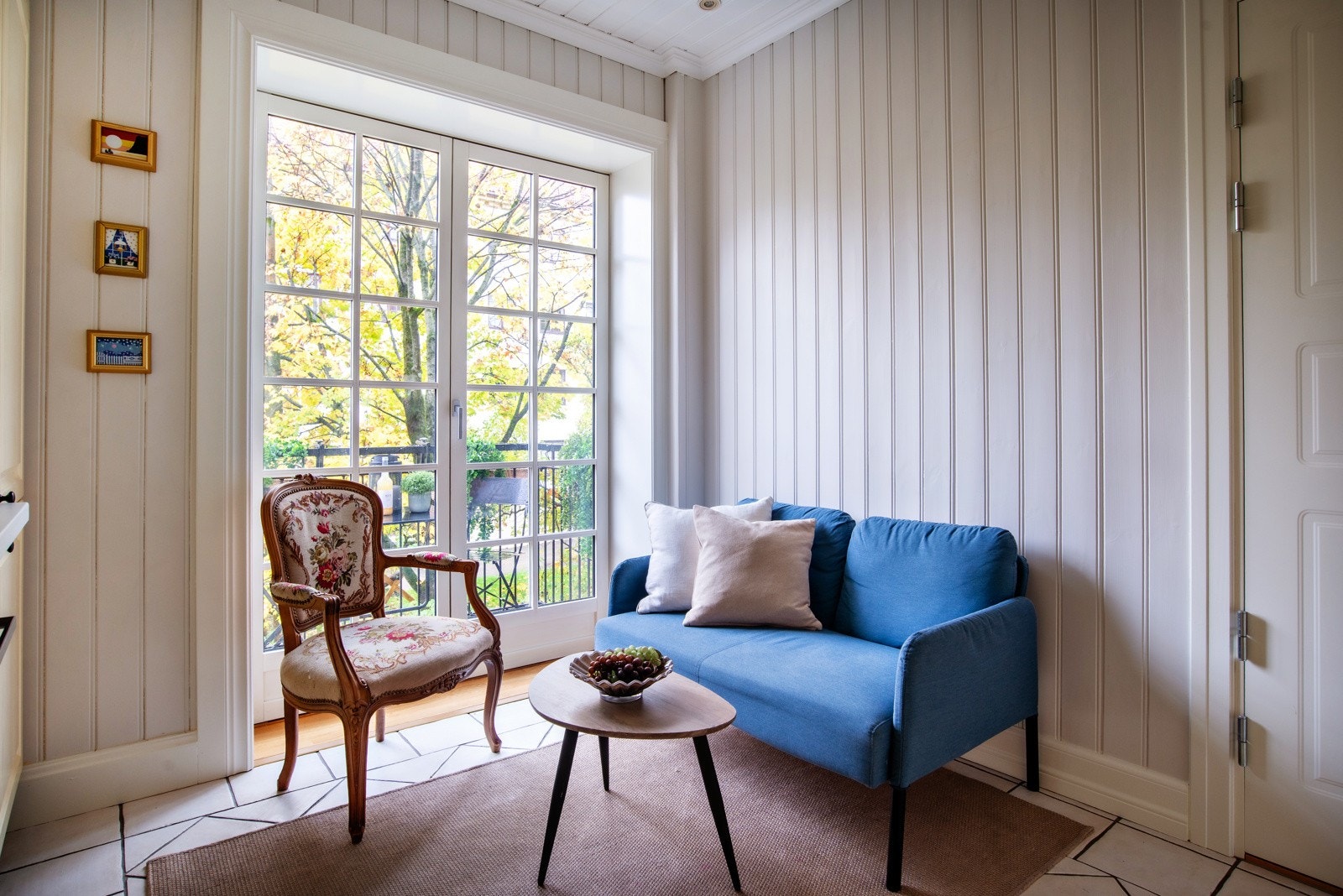 Hybelen består av: stue/kjøkken, soverom og bad. Galleribilde