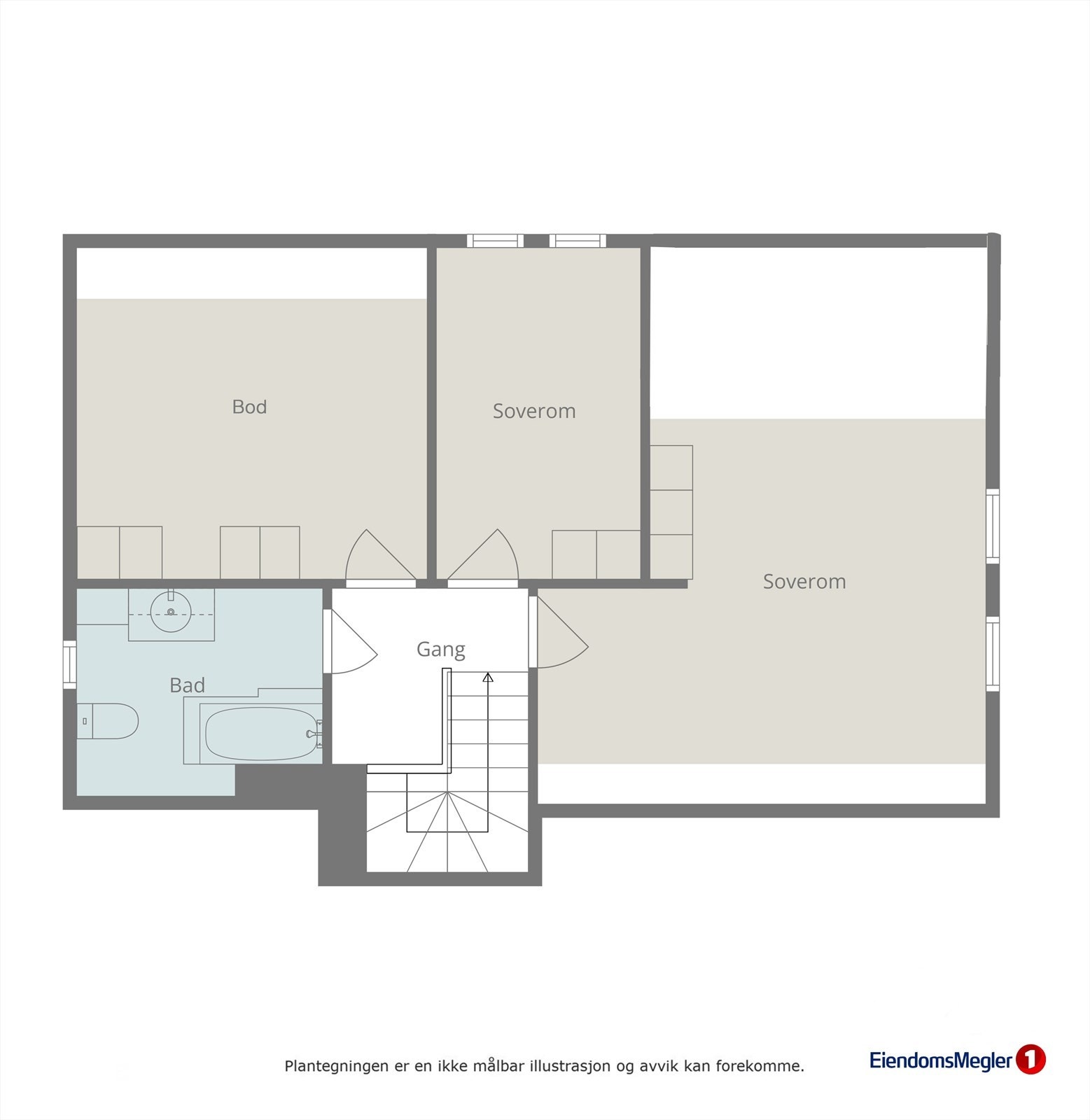 Planløysning loft Galleribilde