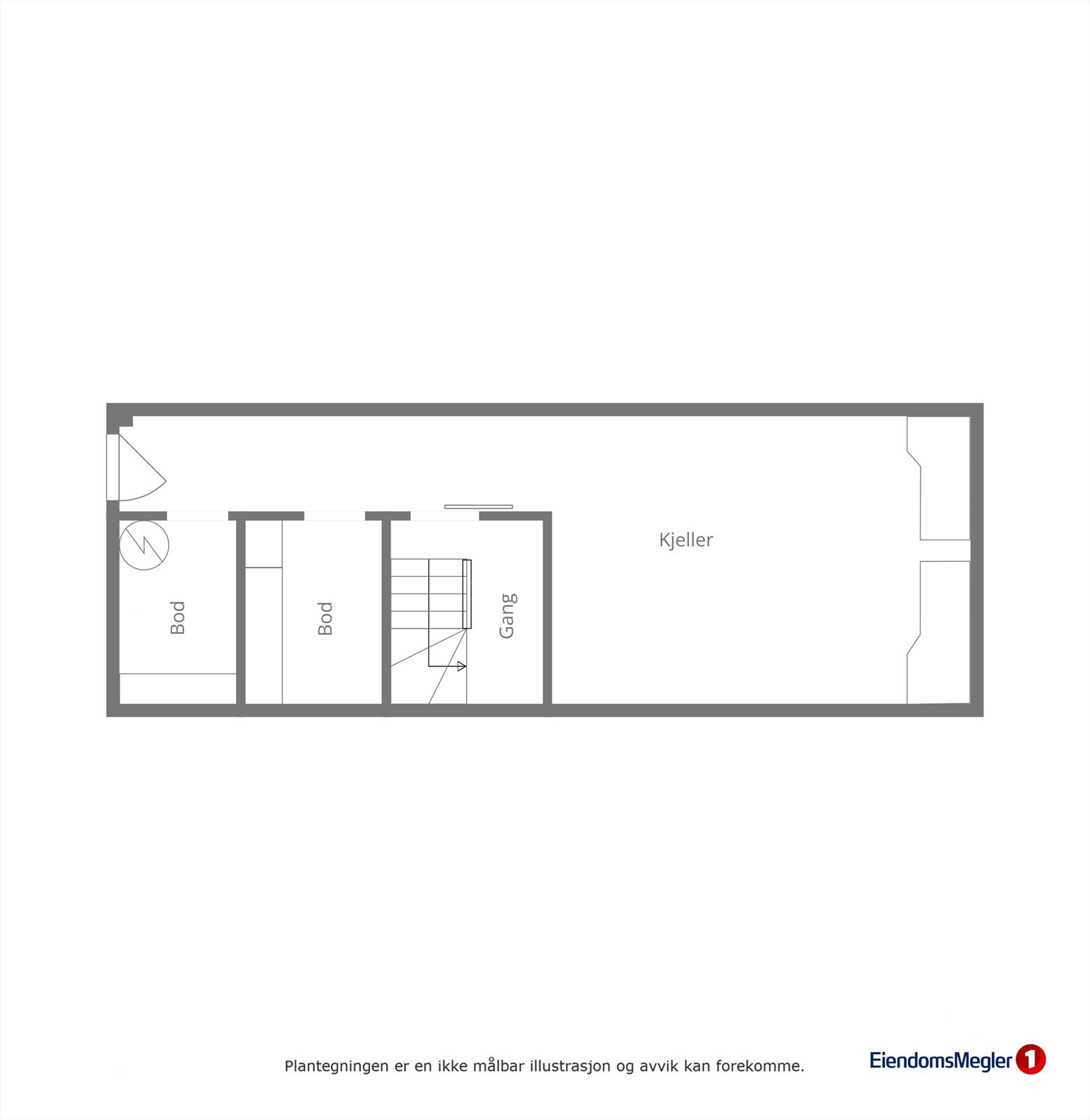 Planløysning kjellar Galleribilde