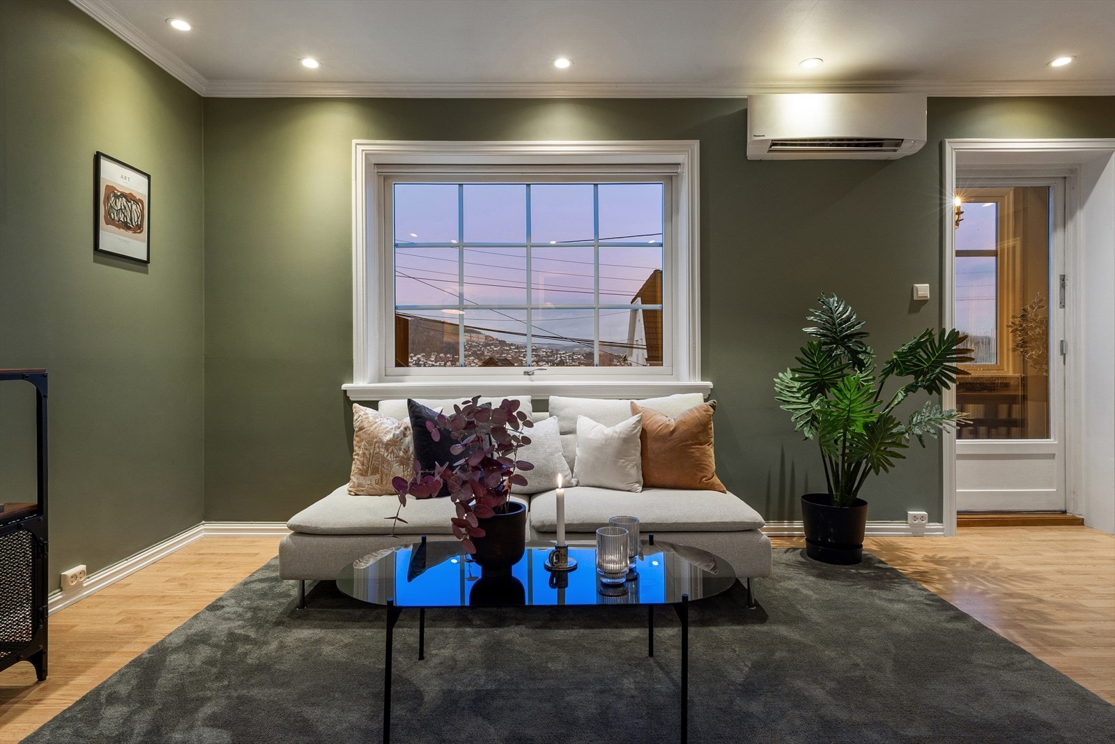 Kveldsstemning. Galleribilde