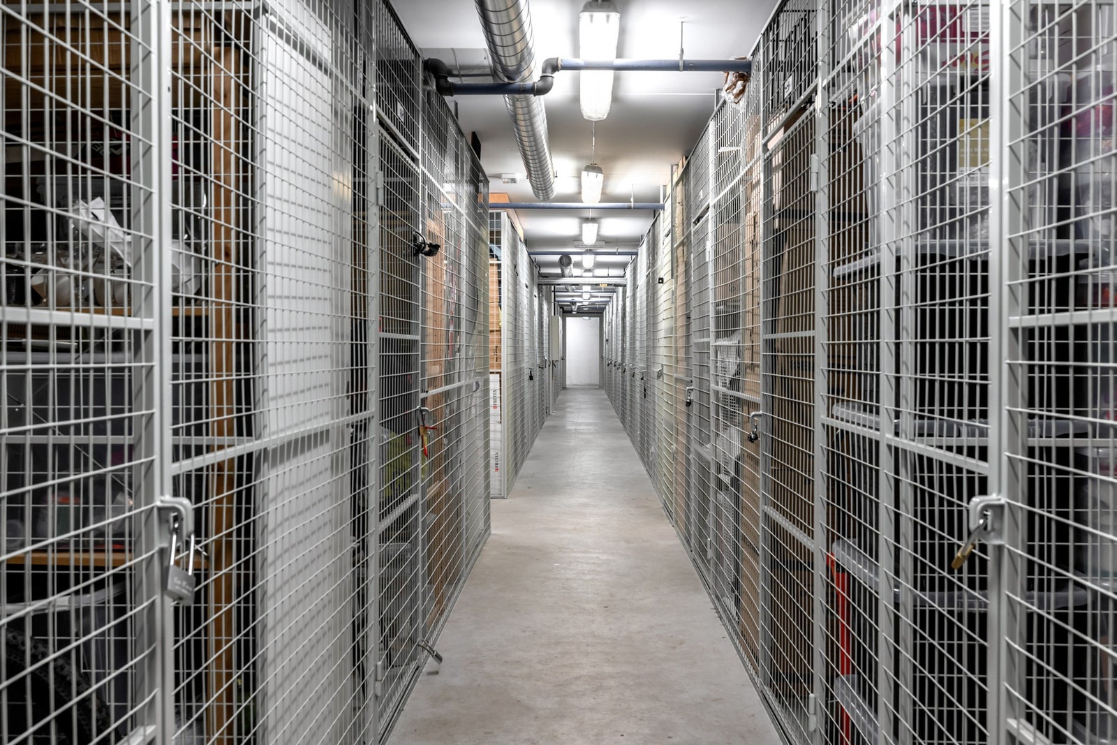 Felles bodrom i kjeller. Galleribilde