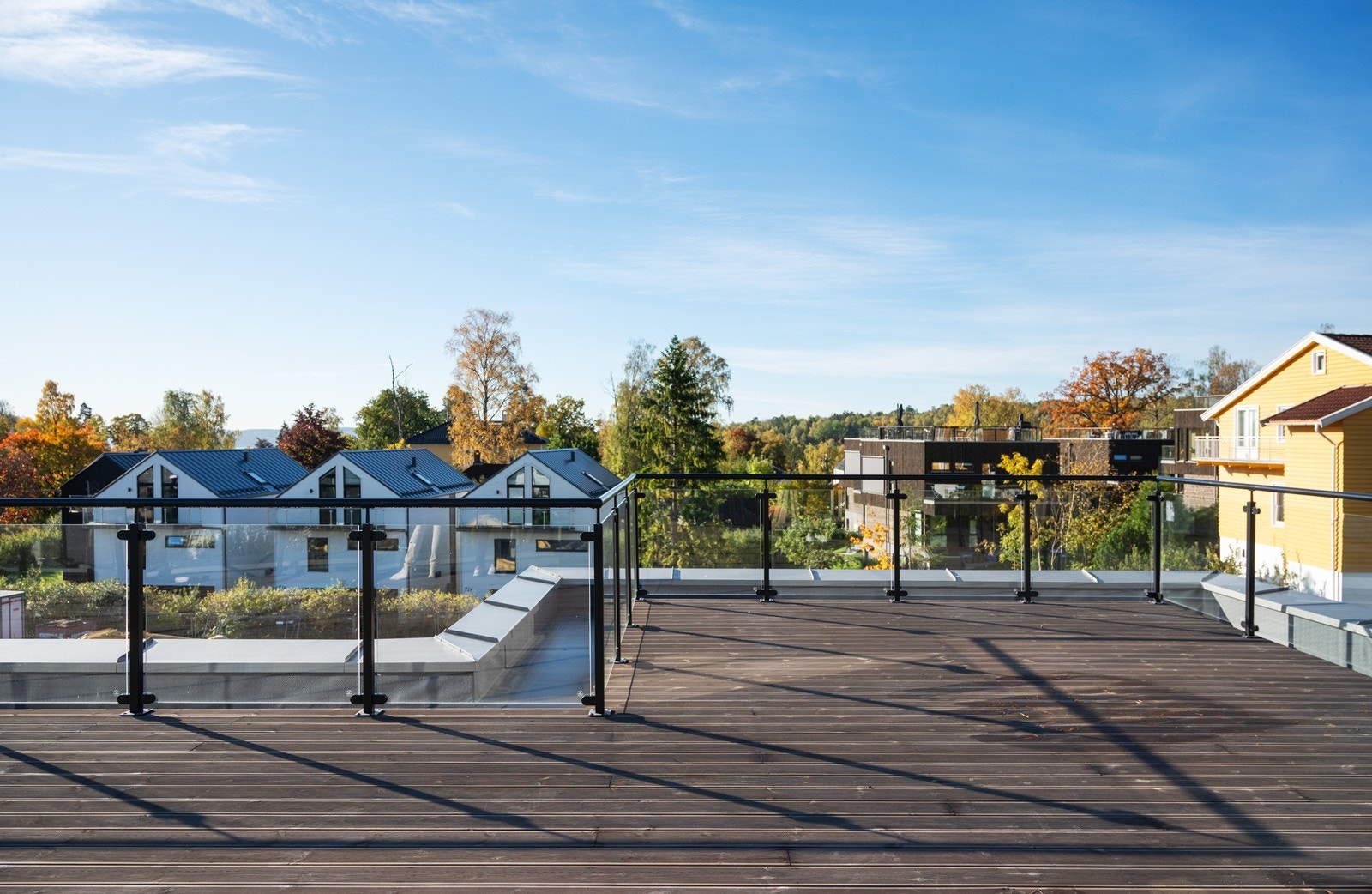 Takterrasse på 62 kvm med særdeles gode solforhold Galleribilde