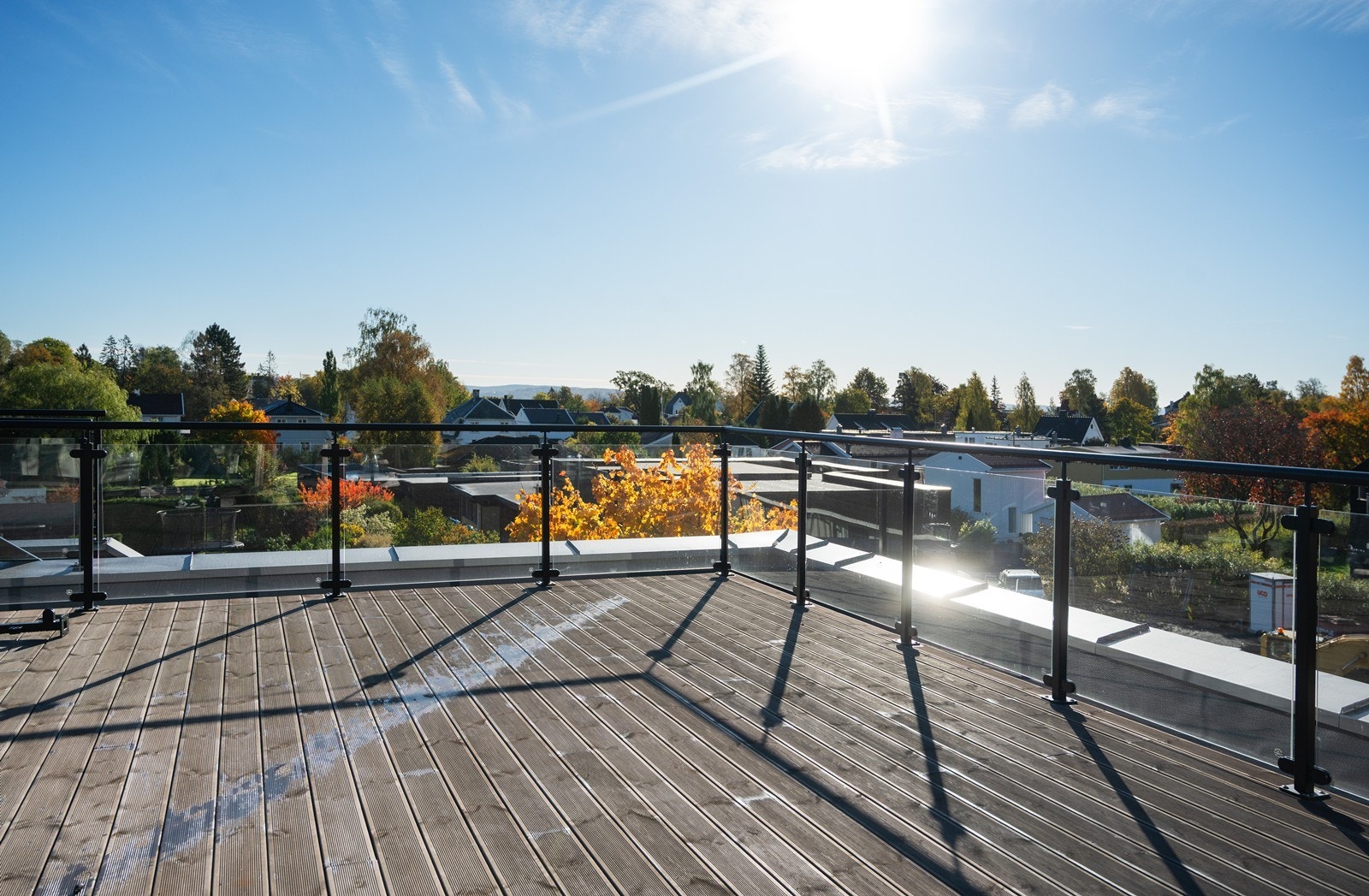 Det er opplegg for vann & strøm til utekjøkken her oppe Galleribilde