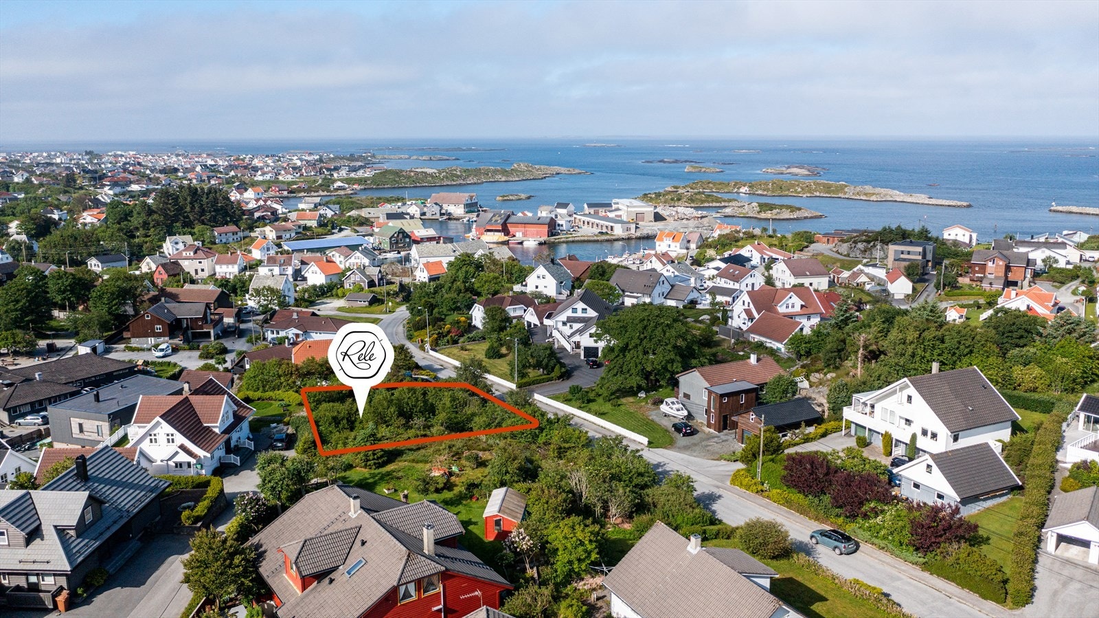 Flott boligtomt i Hansadalvegen - presentert av Eiendomsmegler Olav Lauvås i Meglerhuset Rele (tomtegrense ca. innmålt) Galleribilde