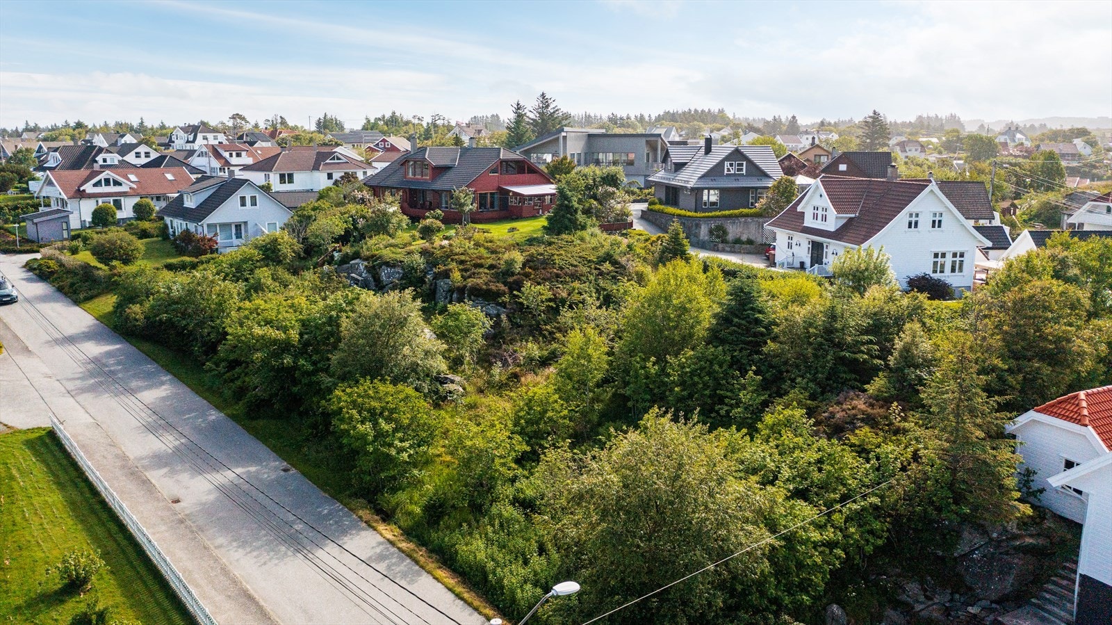 Det er ingen byggeklausul på tomten Galleribilde