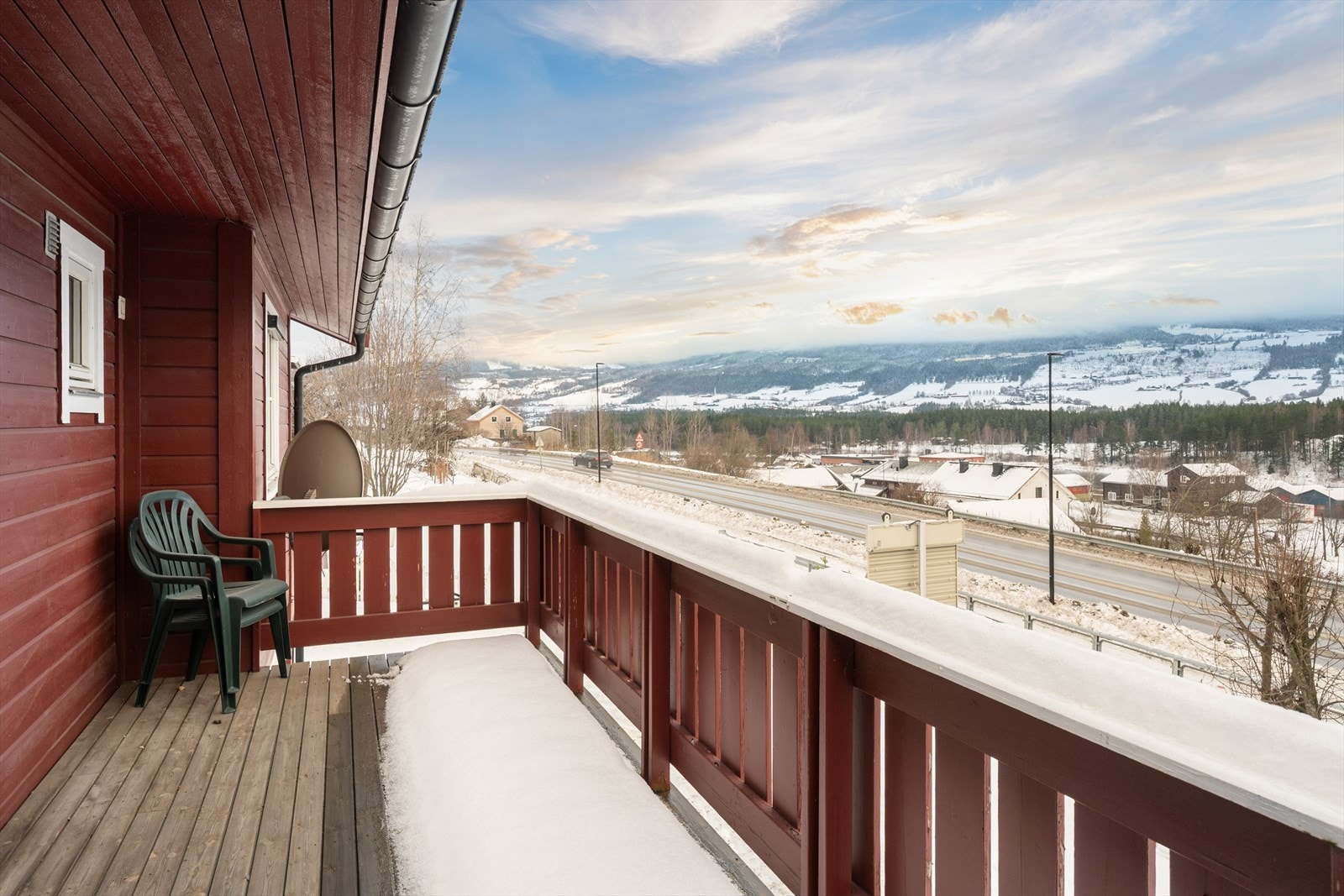 Her er det god solgang og utsikt mot nærområdet. Galleribilde