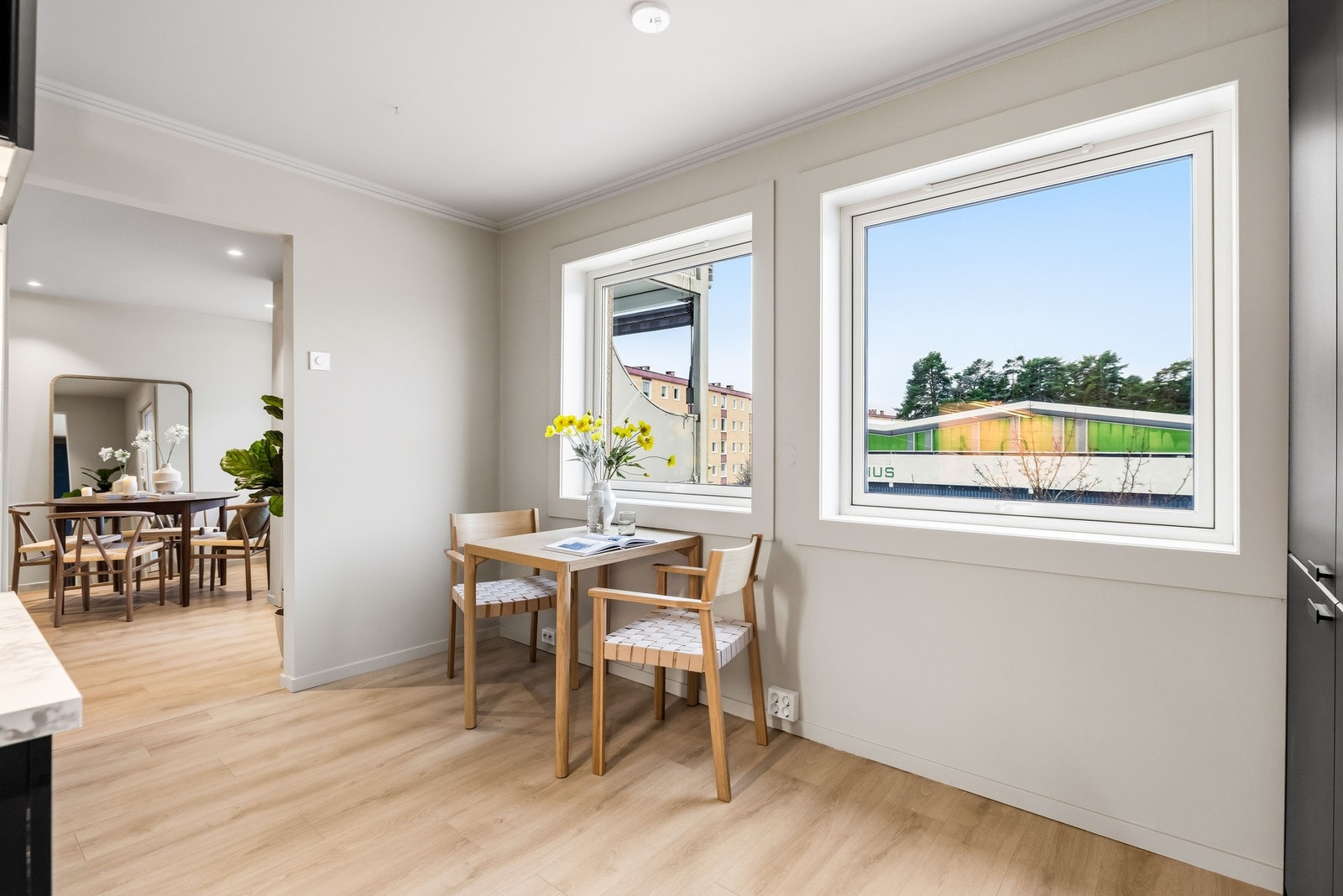 Perfekt område for både måltider og hyggelige sammenkomster. Galleribilde