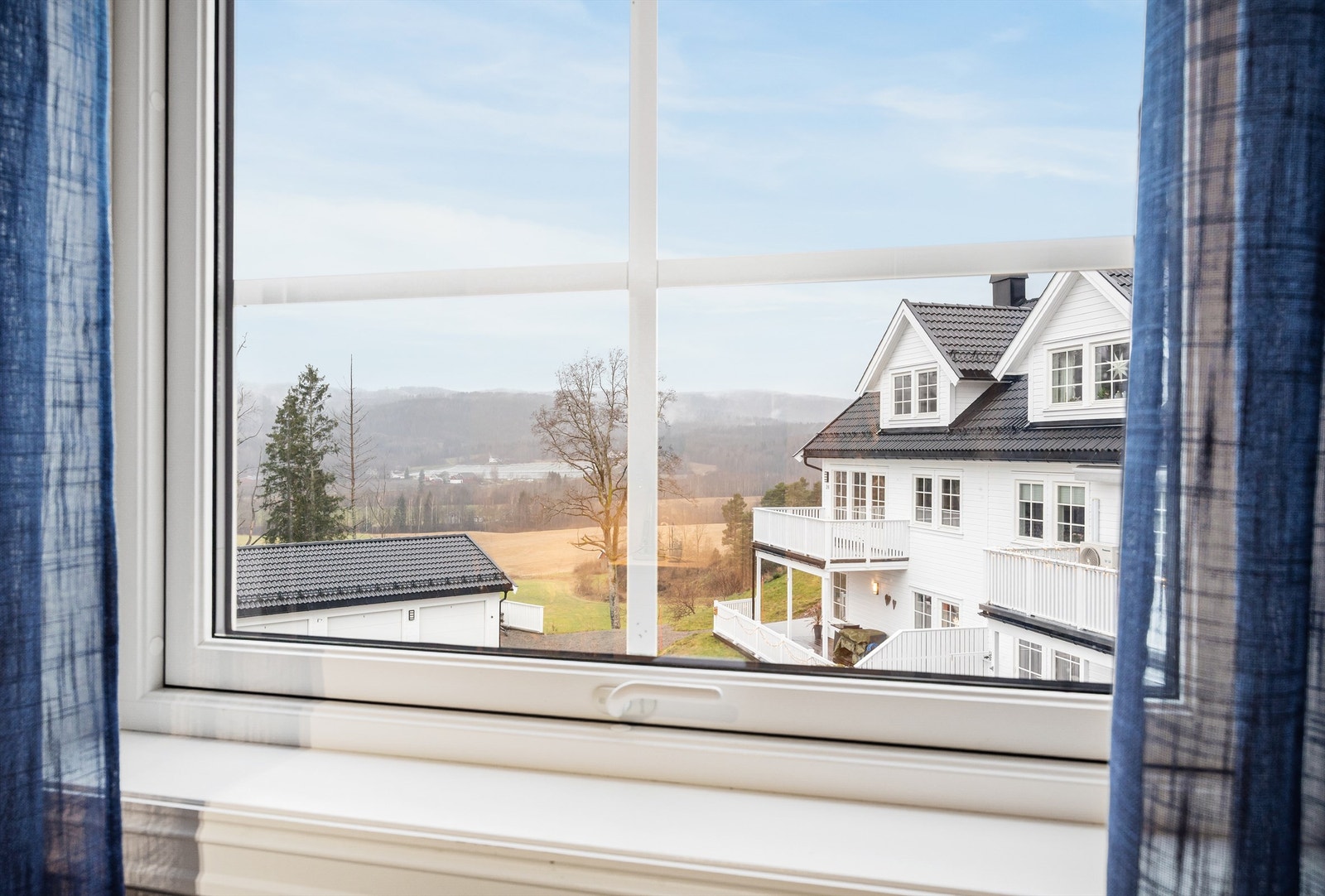 Utsikt fra soverom Galleribilde