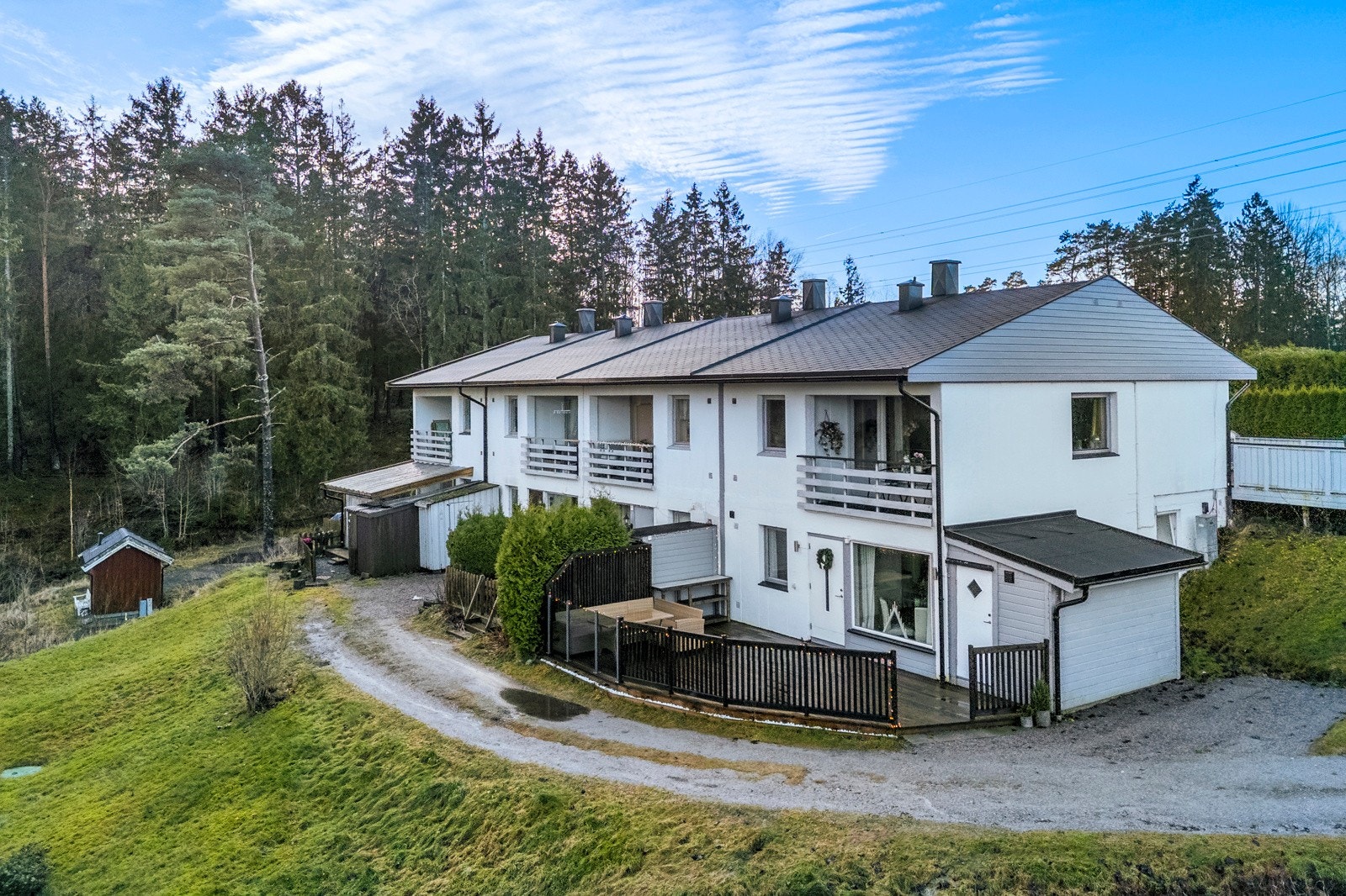 Dronefoto Galleribilde