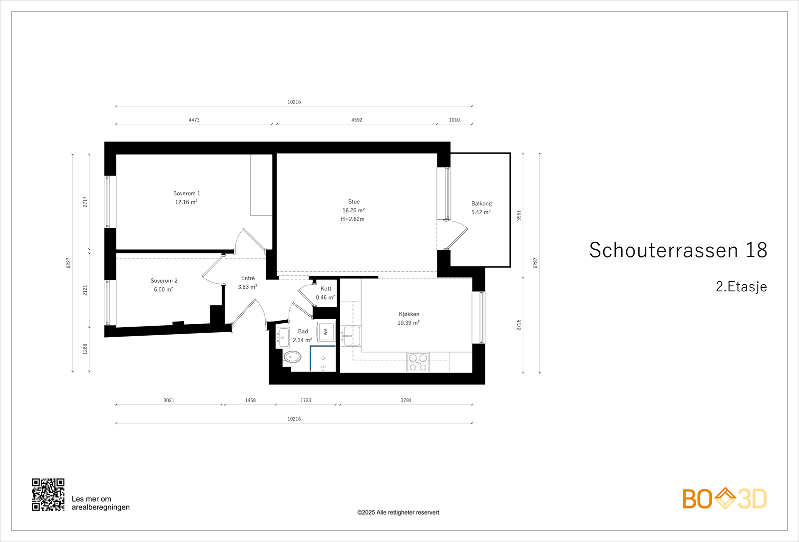 Plantegning Galleribilde