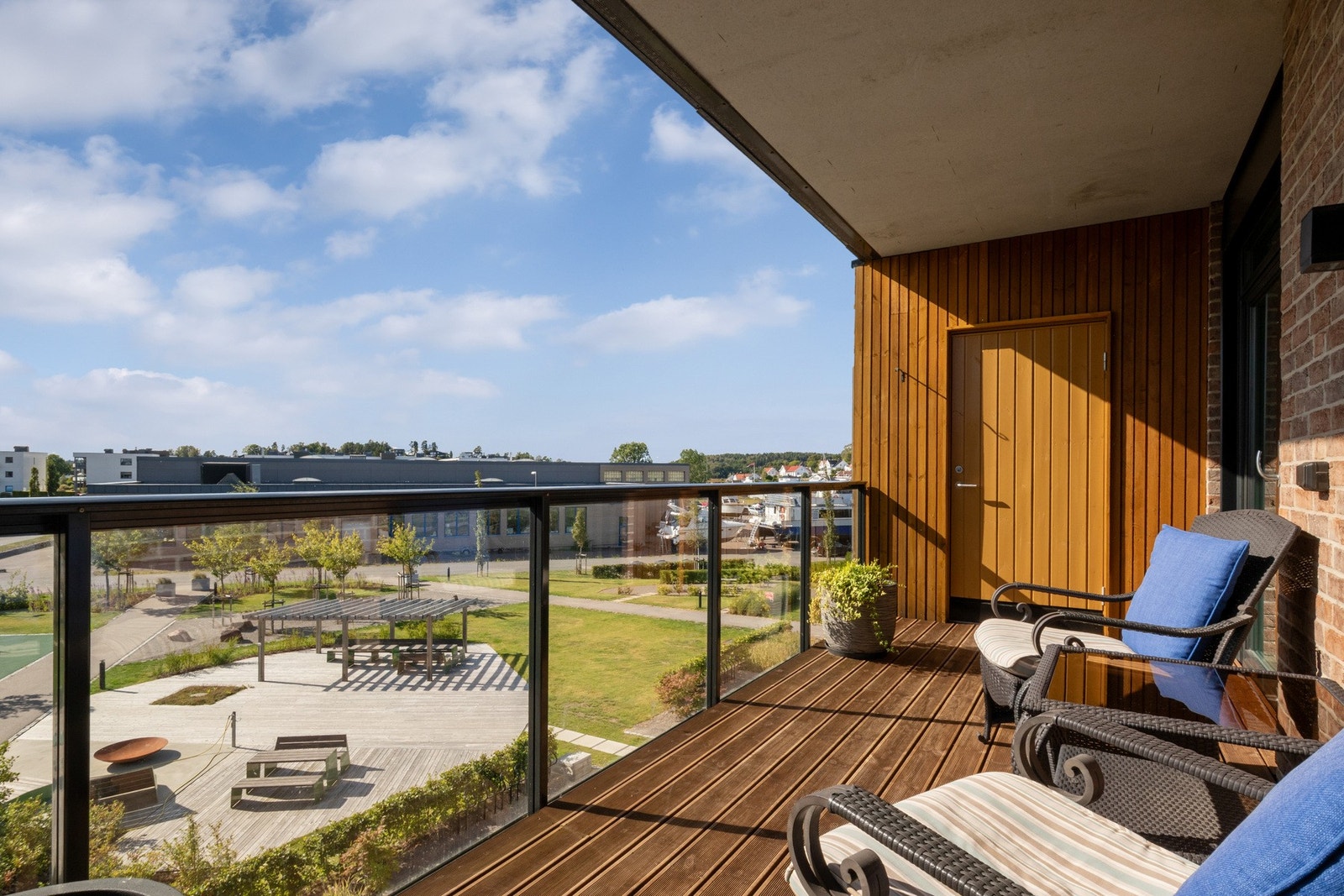 Leilighetens andre balkong Galleribilde