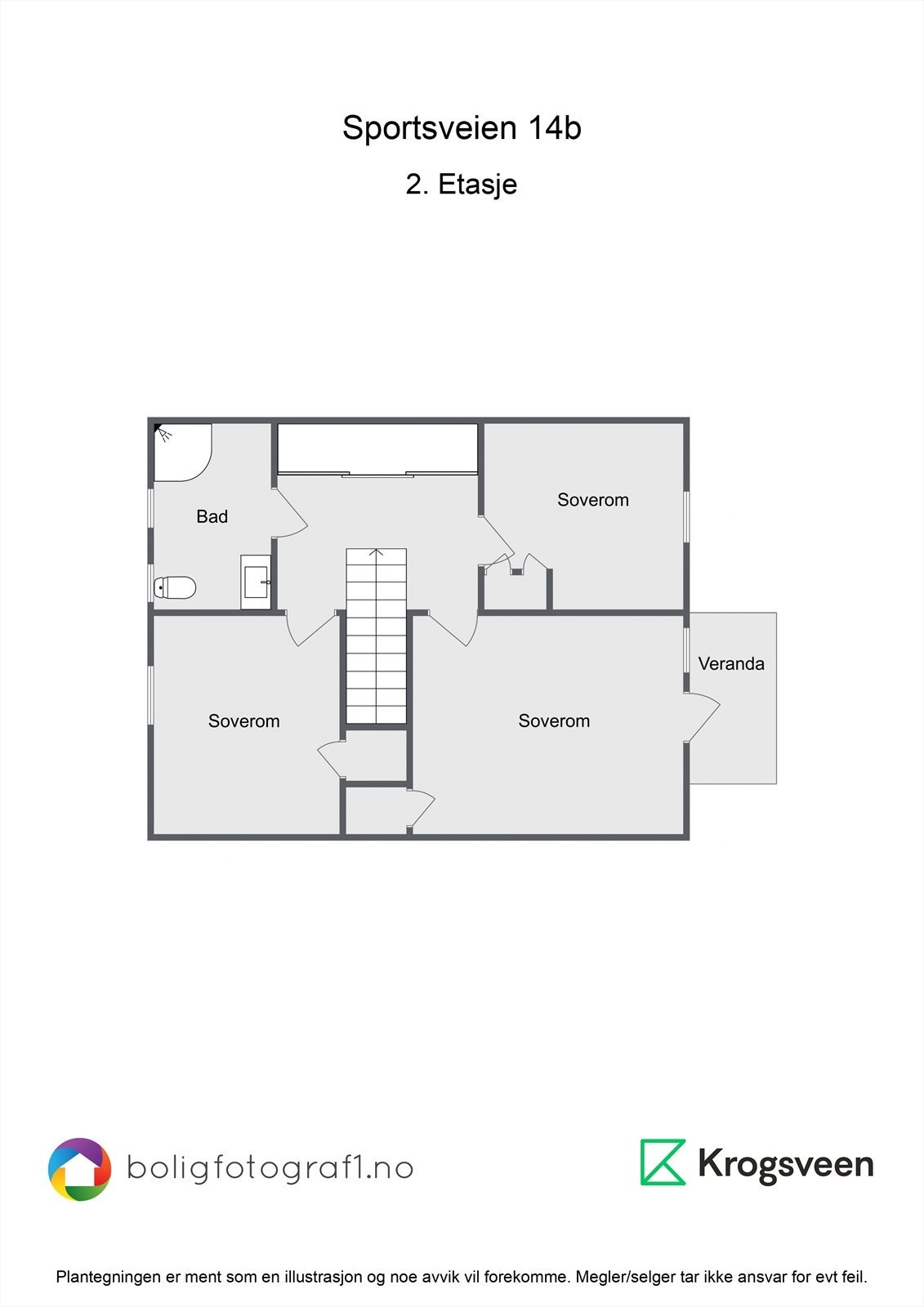 Plantegning 2. etg Galleribilde
