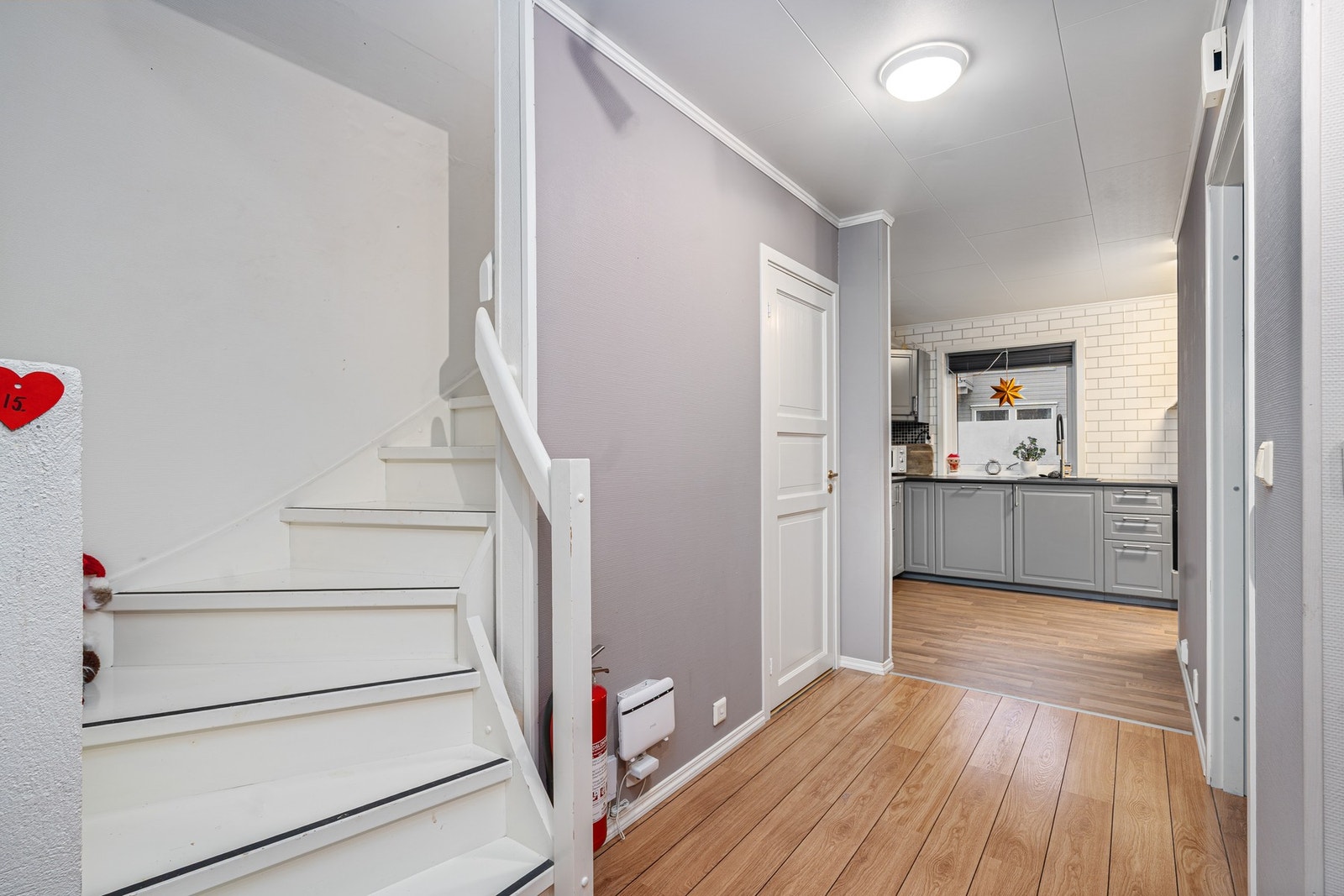 Trappen opp til 2.etg Galleribilde