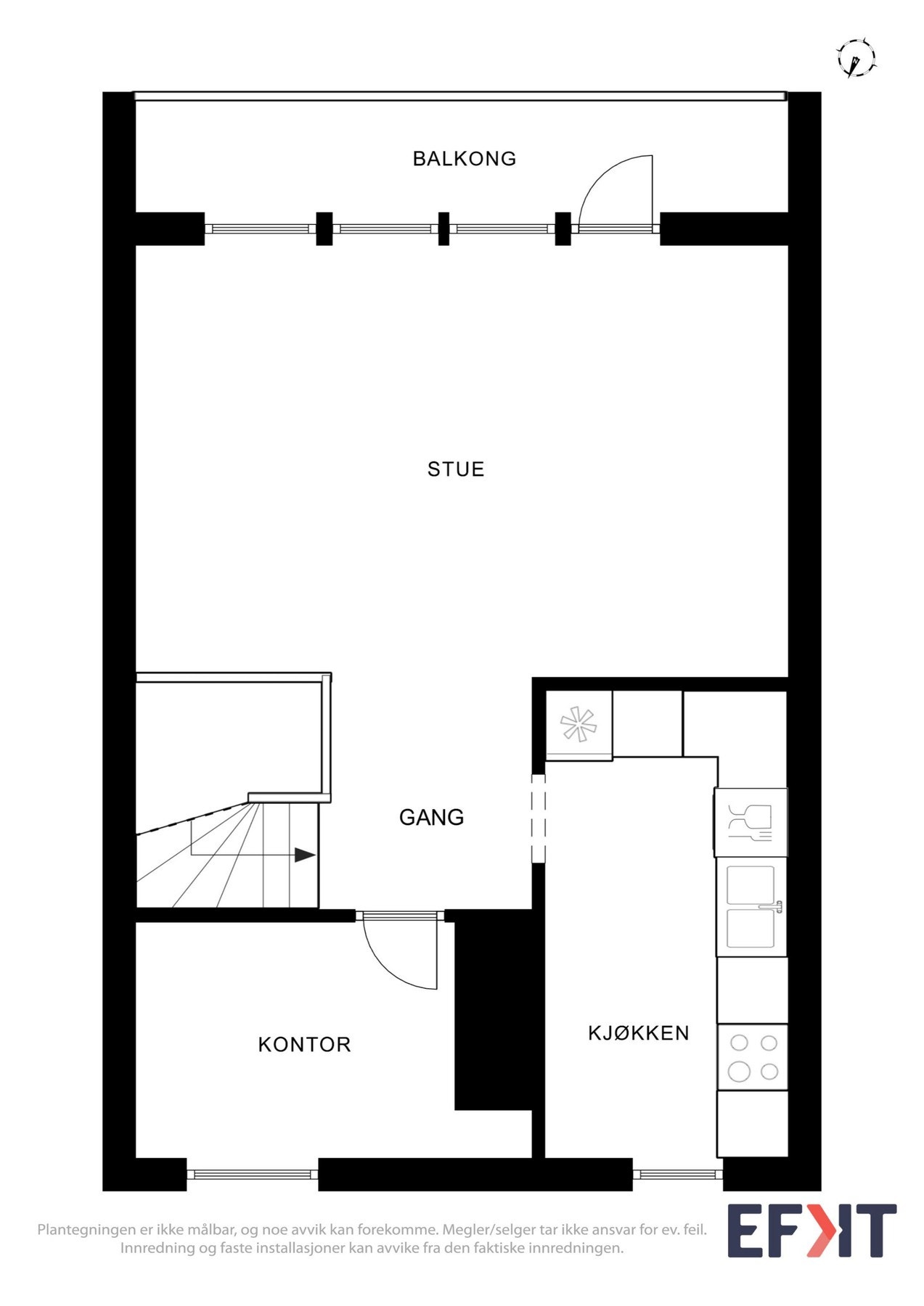 Plantegning - 2. etasje. Galleribilde