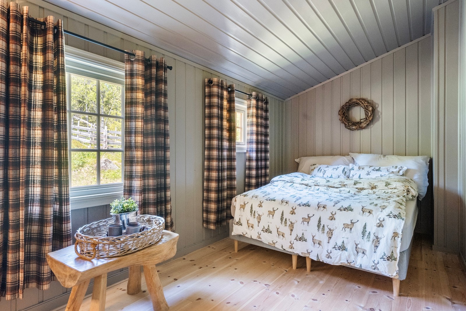 Hytta har totalt 4 gode soverom med 6 sengeplasser slik hytta er innredet nå. Galleribilde