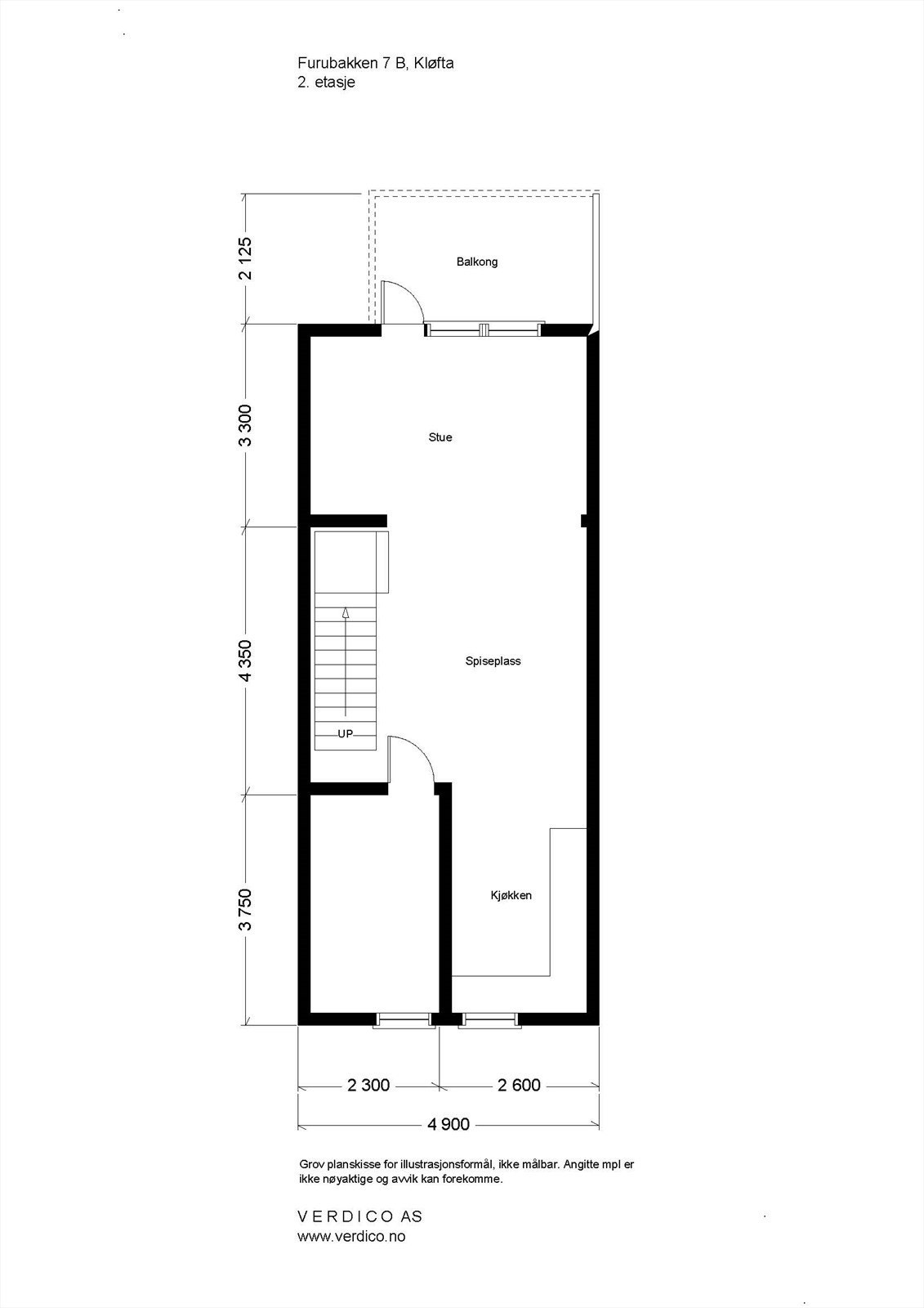 Plantegning 2. etasje. Galleribilde