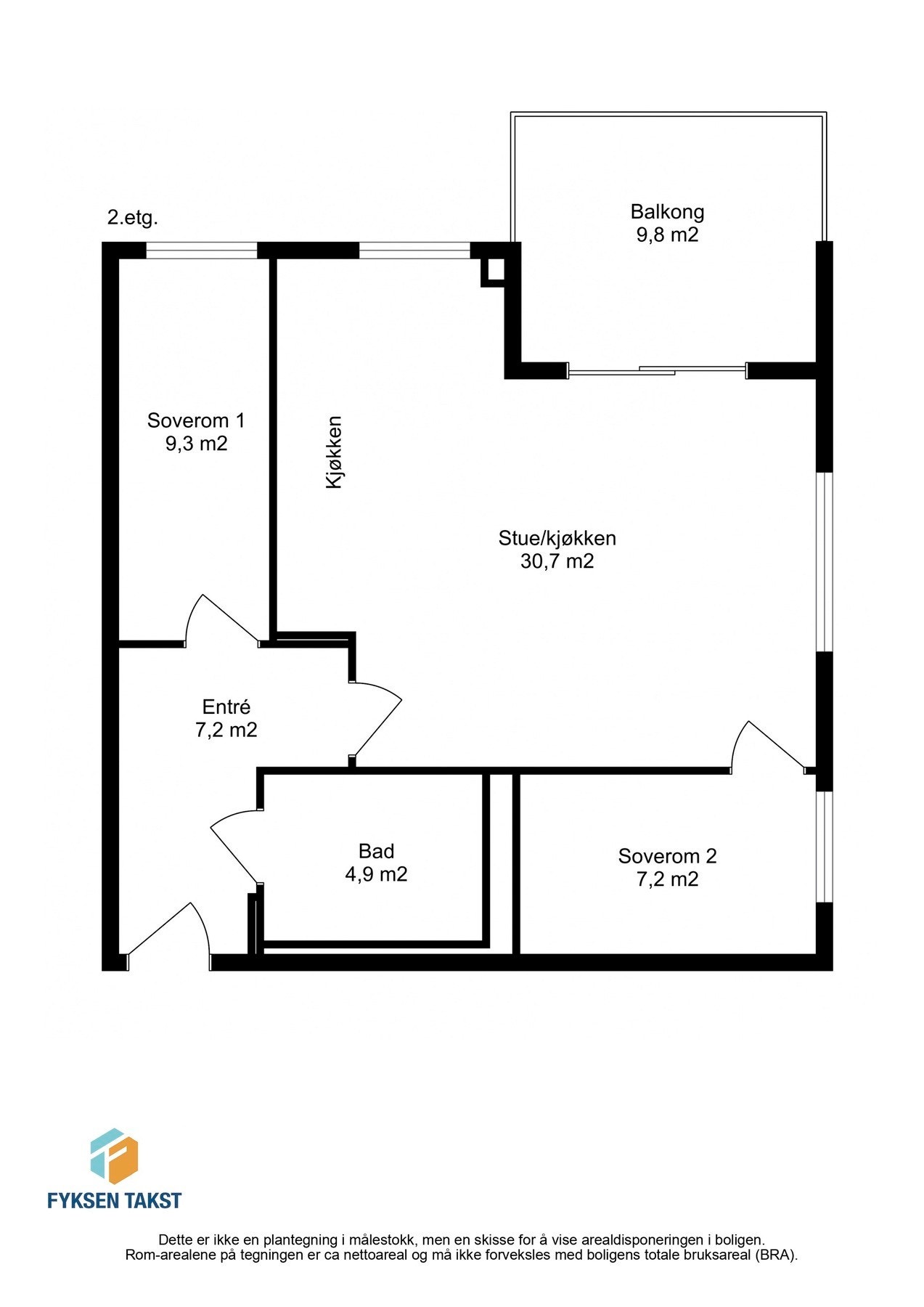 Ta en titt på planskissen og gjør deg kjent med romfordelingen! Skulle ikke oppsatt visningstidspunkt passe? Ta kontakt på 941 60 434, så finner vi en løsning. Galleribilde