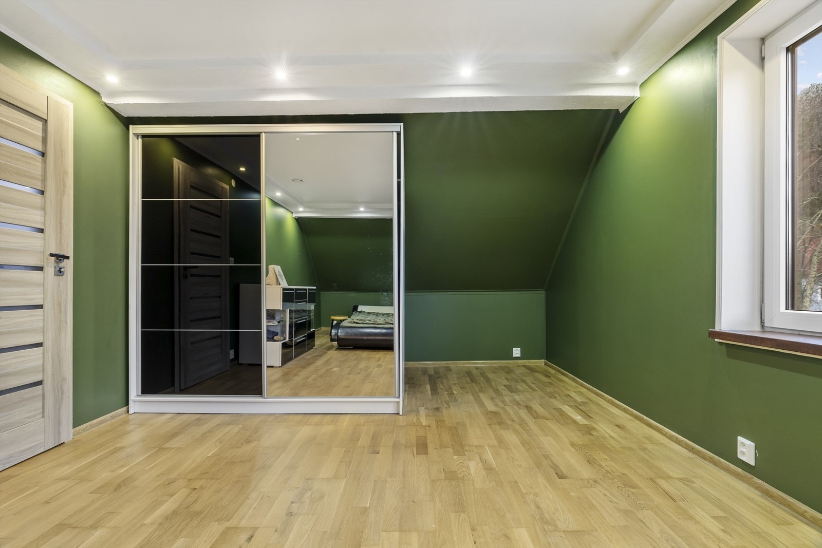 Soverom loft Galleribilde