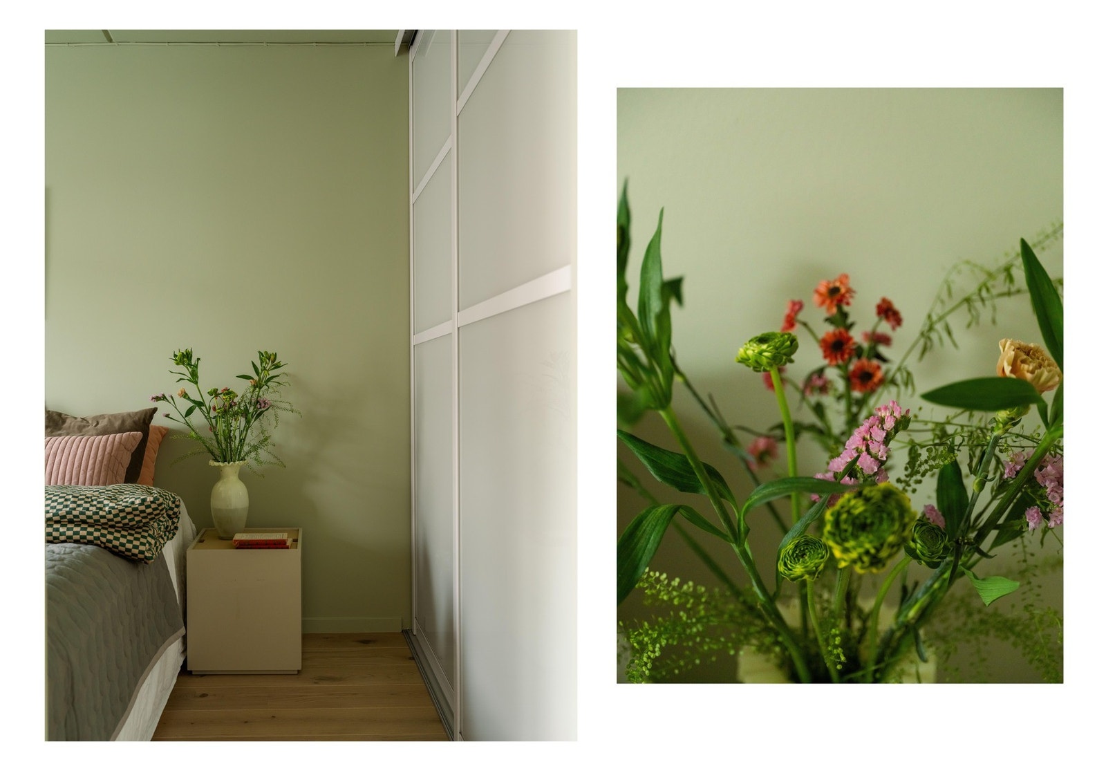 Fra stuen er det adkomst til soverommet. Galleribilde