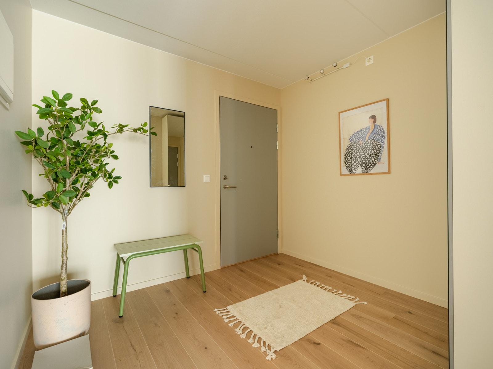 Skulle det være ønskelig med ytterligere garderobeplass, er det muligheter for det. Galleribilde