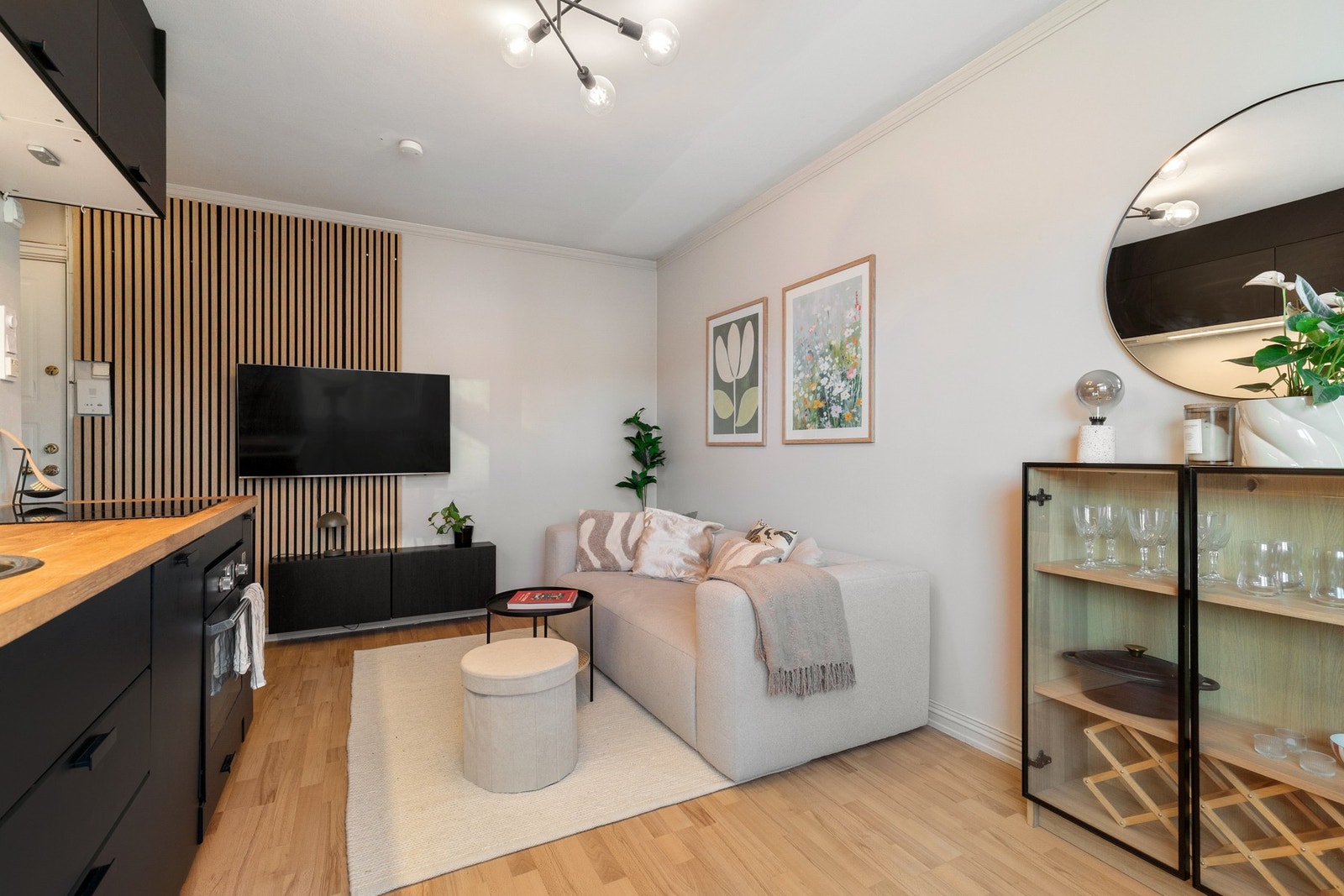 Leiligheten har en god og gjennomtenkt planløsning. Galleribilde