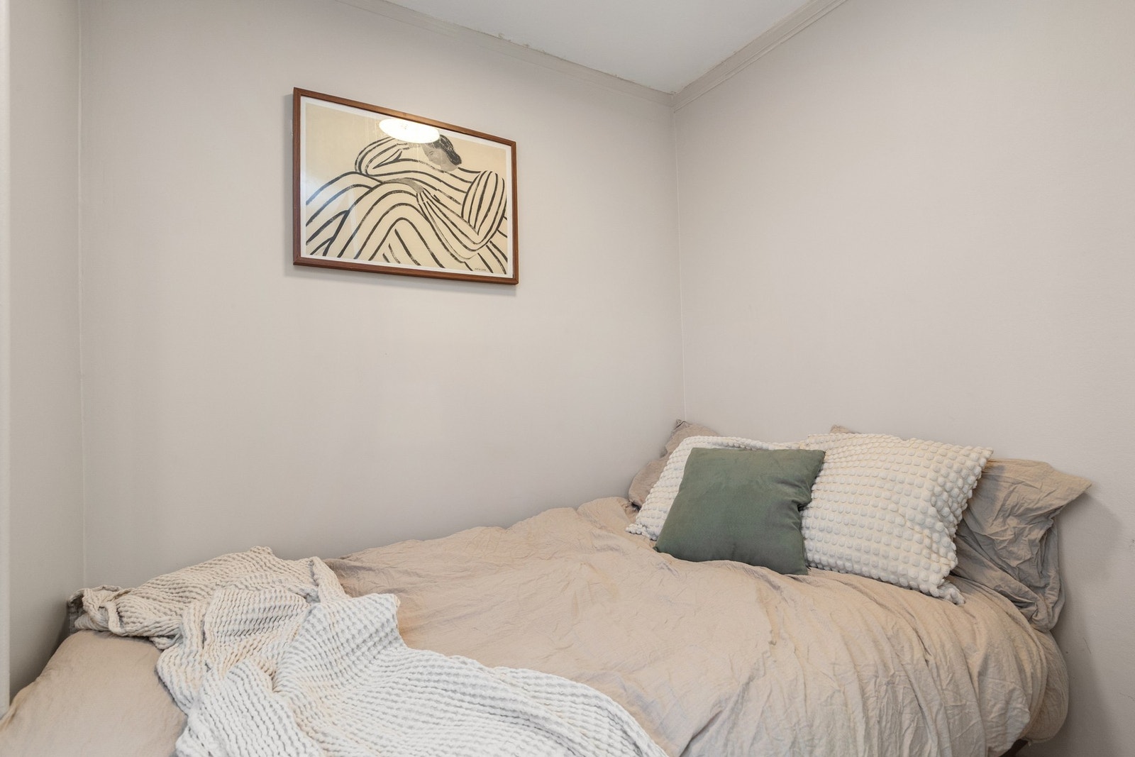 Her er det plass til dobbeltseng. Galleribilde