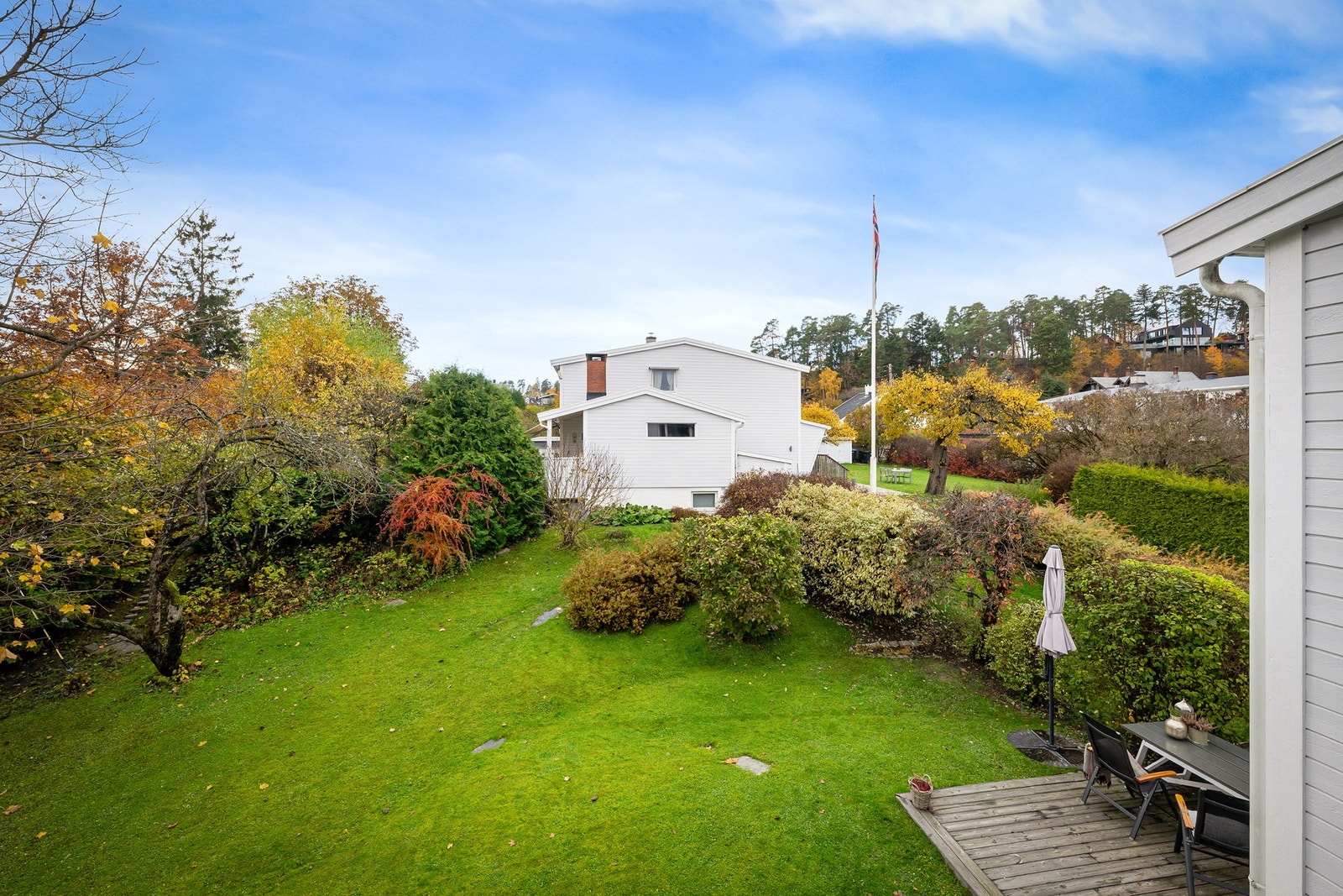 Flott og frodig utsikt året rundt. Galleribilde