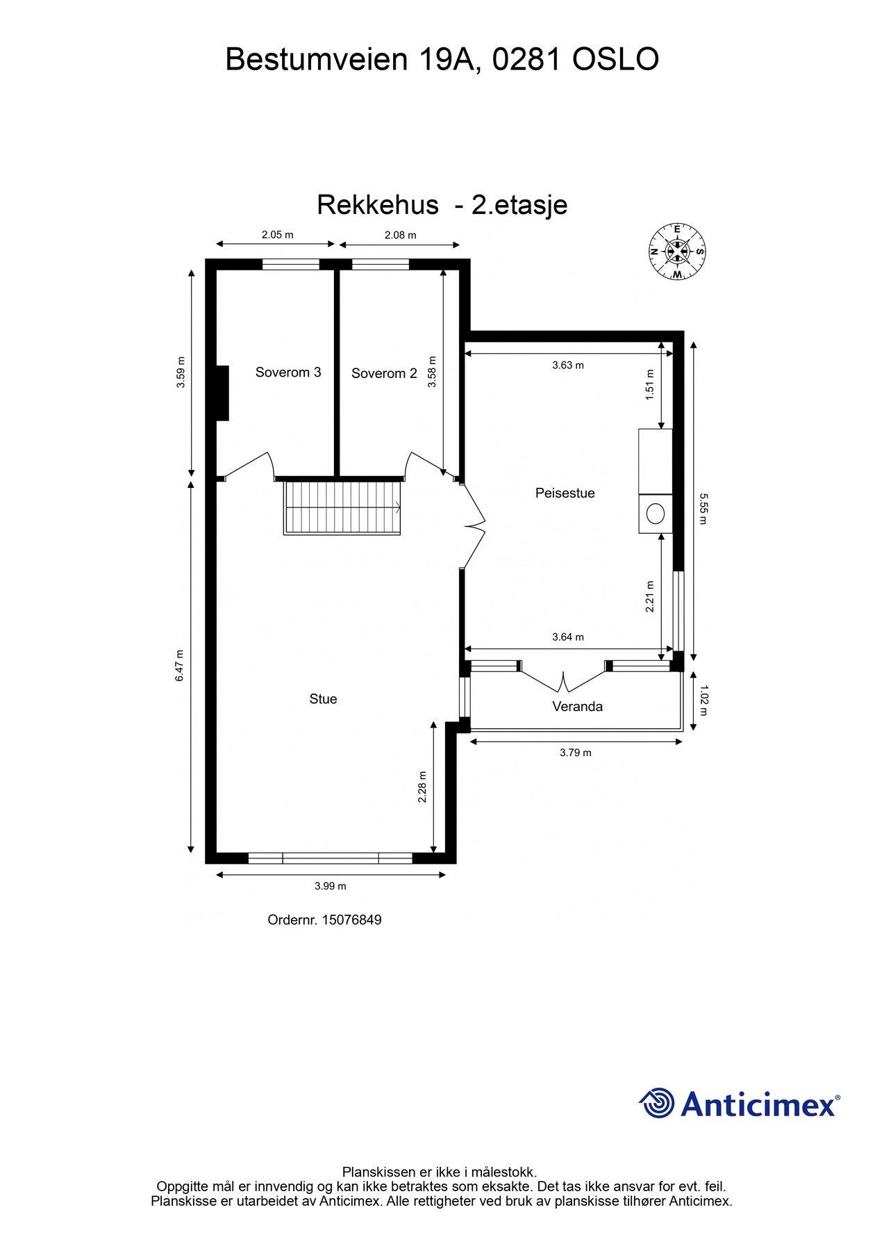 Plantegning - 2. etasje Galleribilde