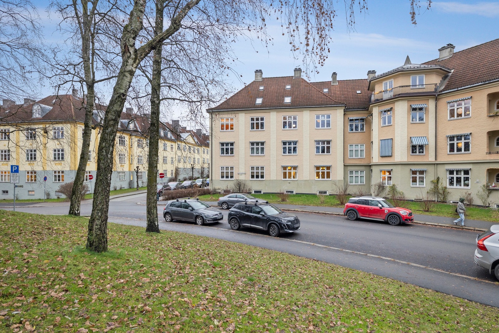 "Langgården" ligger rett over veien for Torshovparken. Galleribilde