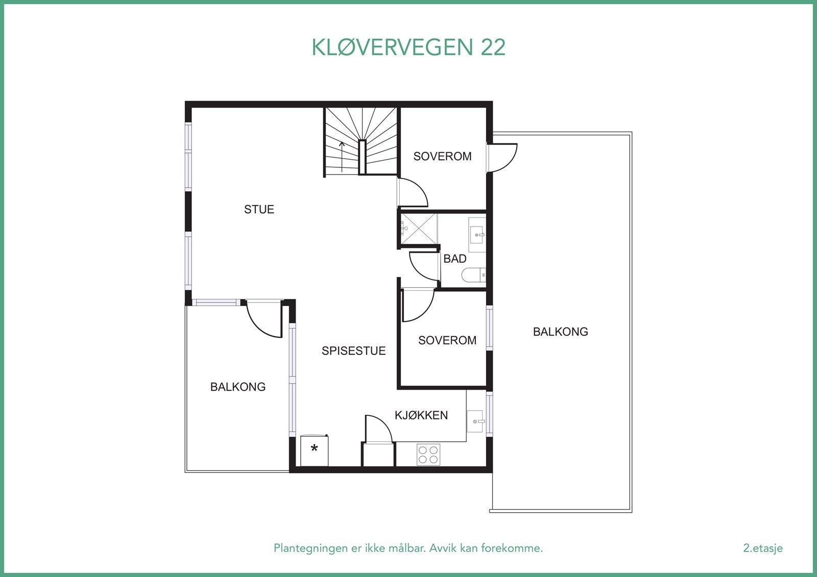 Plantegning over 1. etasje Galleribilde