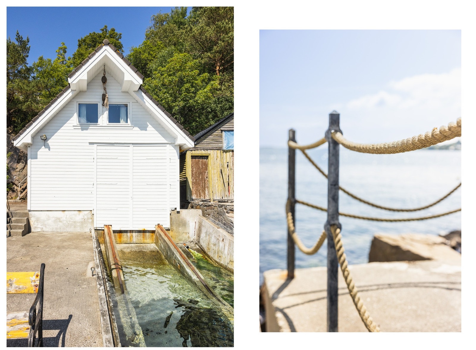 Men det er ikke bare den naturlige skjønnheten som gjør dette naustet så spesielt. Solforholdene her er rett og slett fabelaktige! Galleribilde