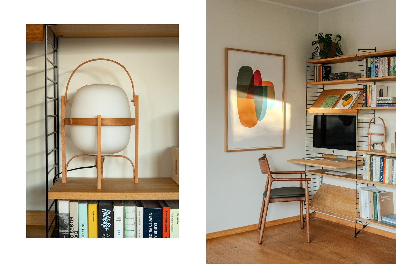 Langs den ene veggen er det også gode muligheter for innredning med skap, bokhyller eller hjemmekontor. Galleribilde