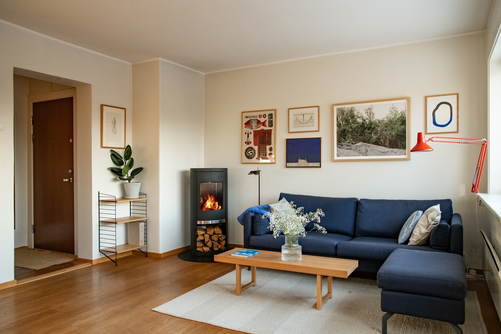 Peisovnen bidrar til ekstra hygge og varme i vinterhalvåret. Galleribilde