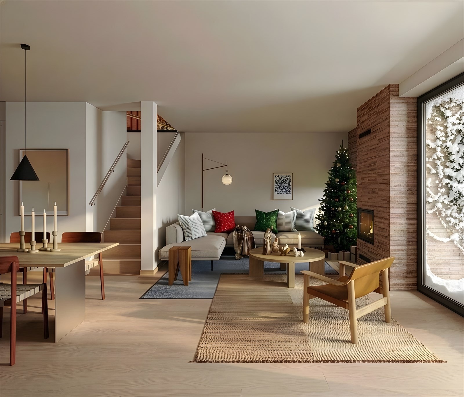 Hus 36 ligger øverst på feltet og har en fin, solrik beliggenhet Galleribilde