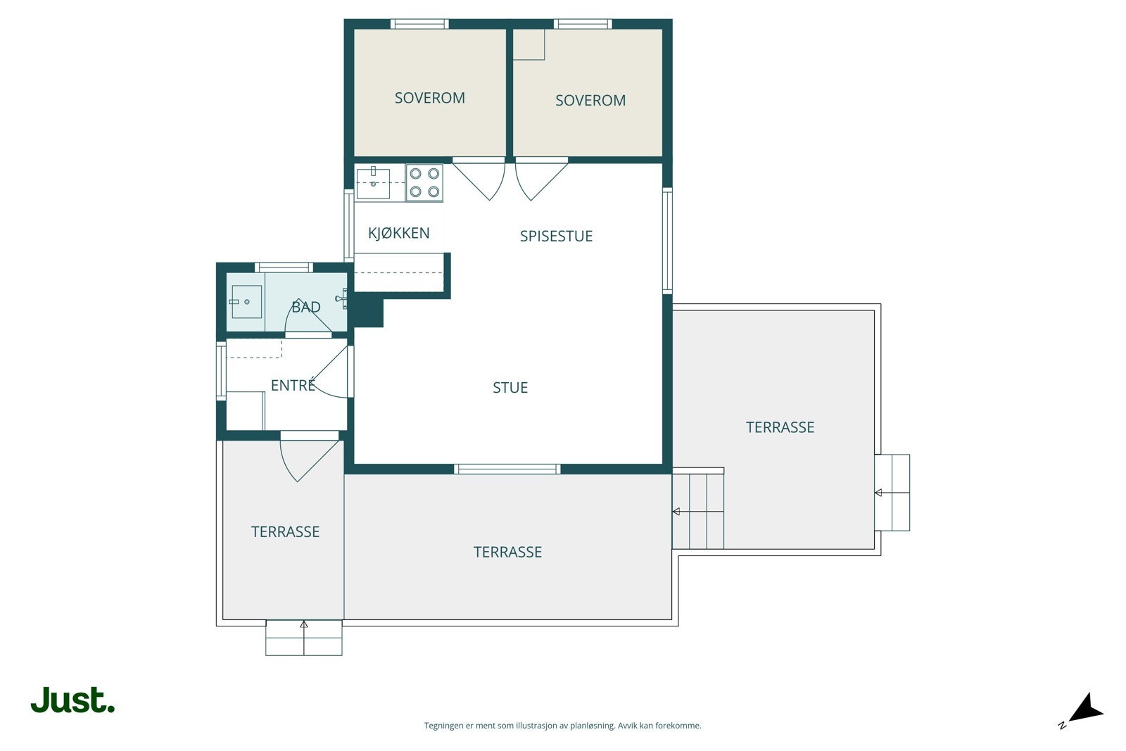 Planskisse. Galleribilde