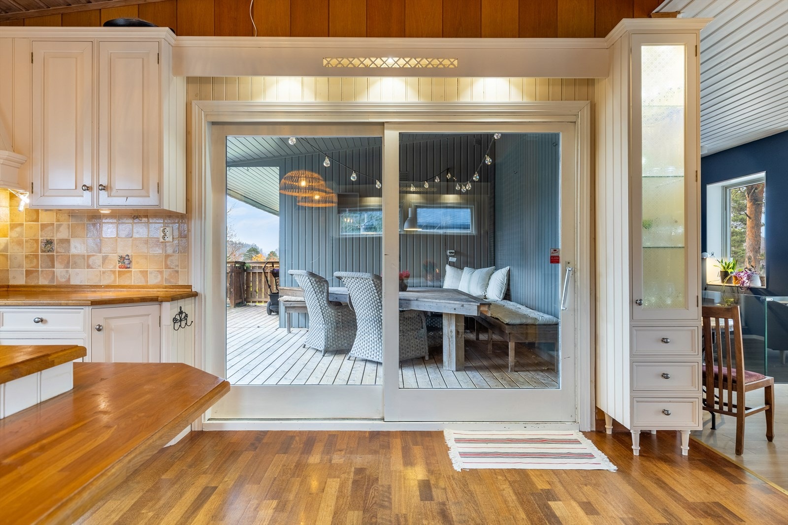 Utgang til terrasse Galleribilde