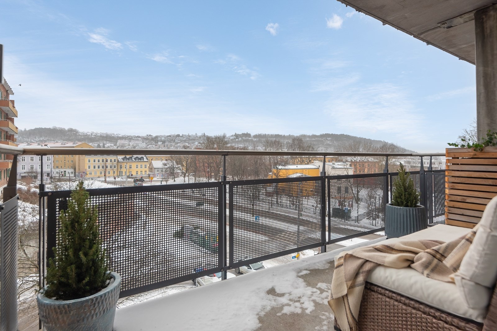 Fantastisk og luftig utsyn mot Ekebergåsen Galleribilde