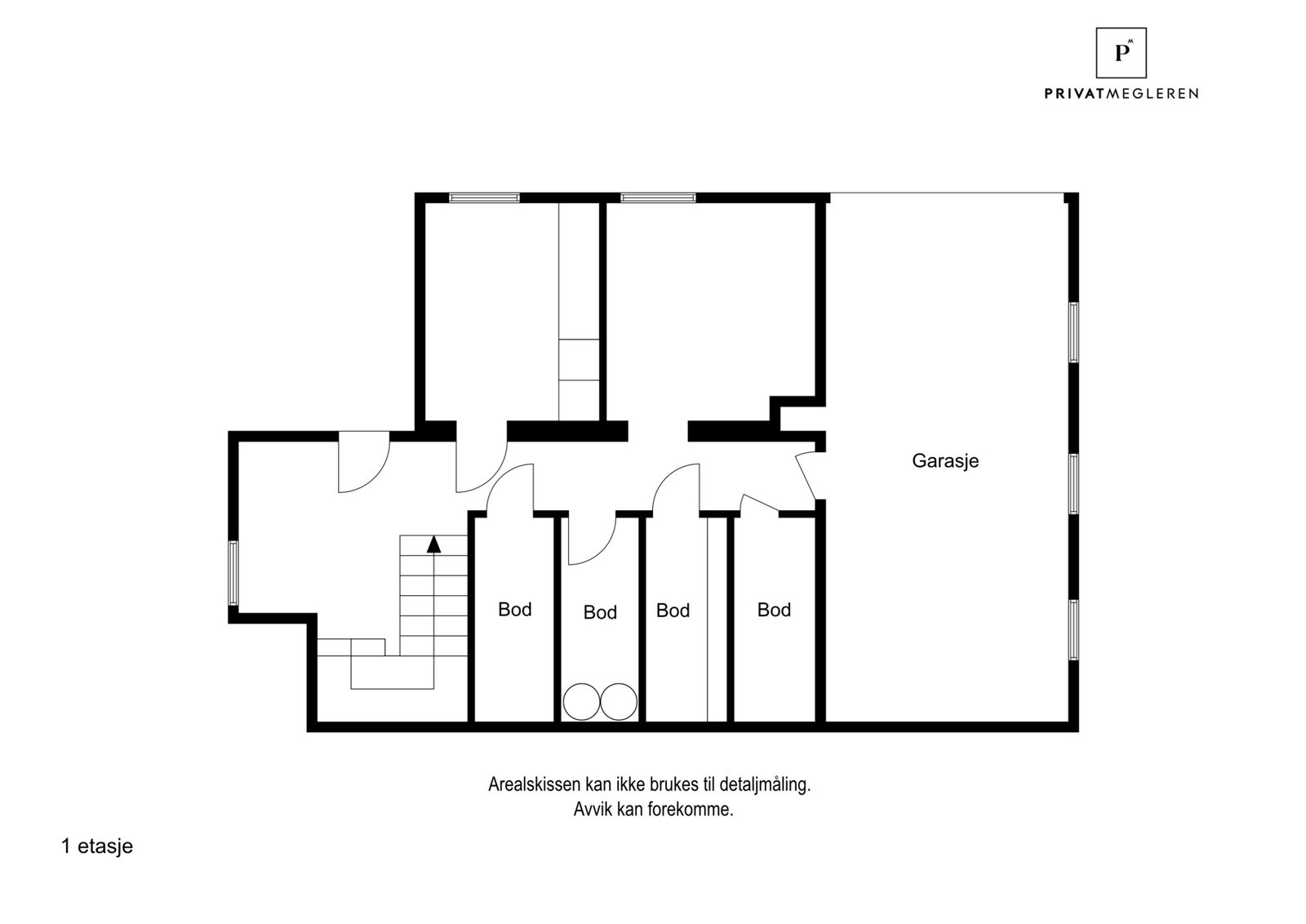 Plantegning kjeller Galleribilde