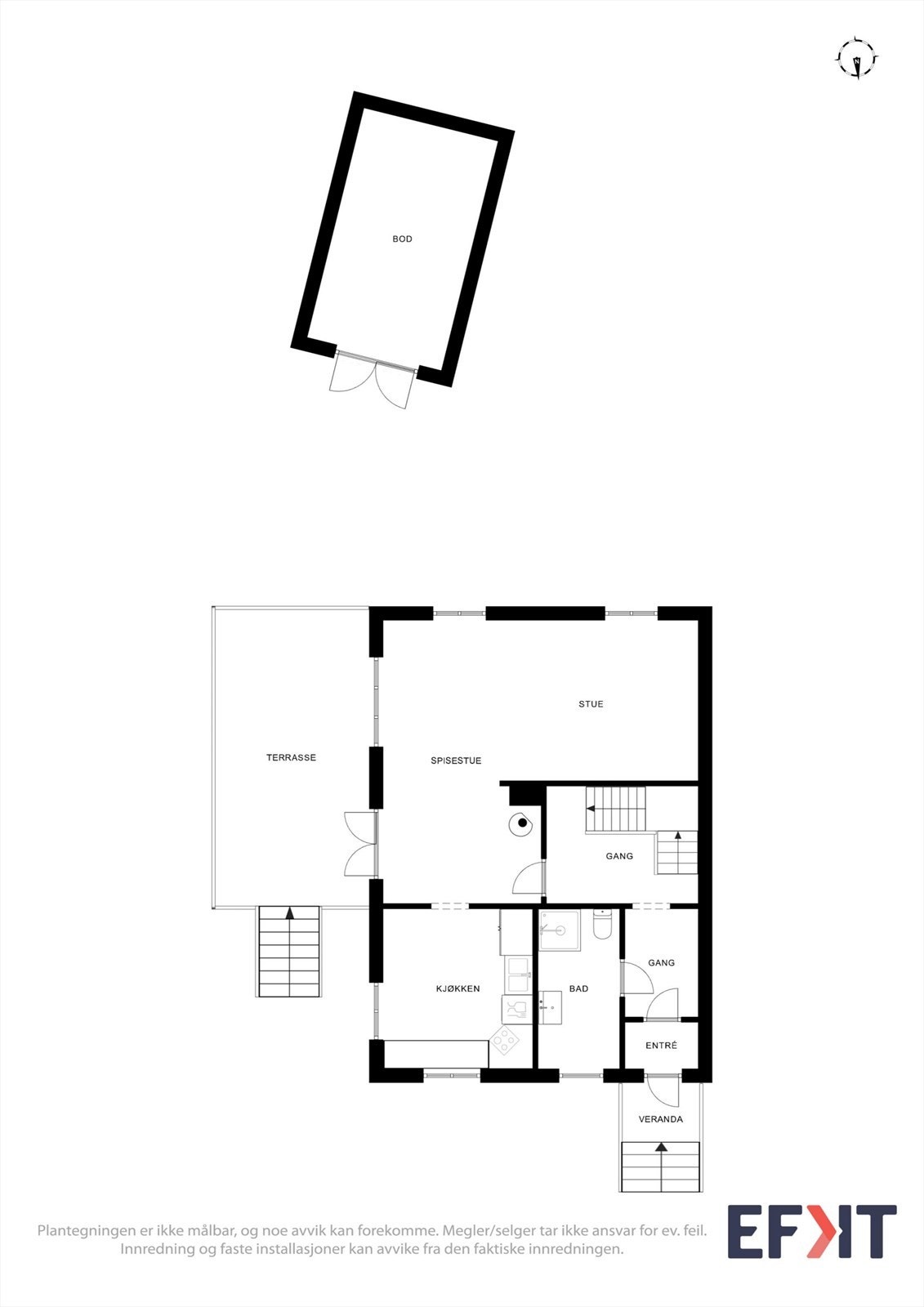 Plantegning 1.etasje. Galleribilde