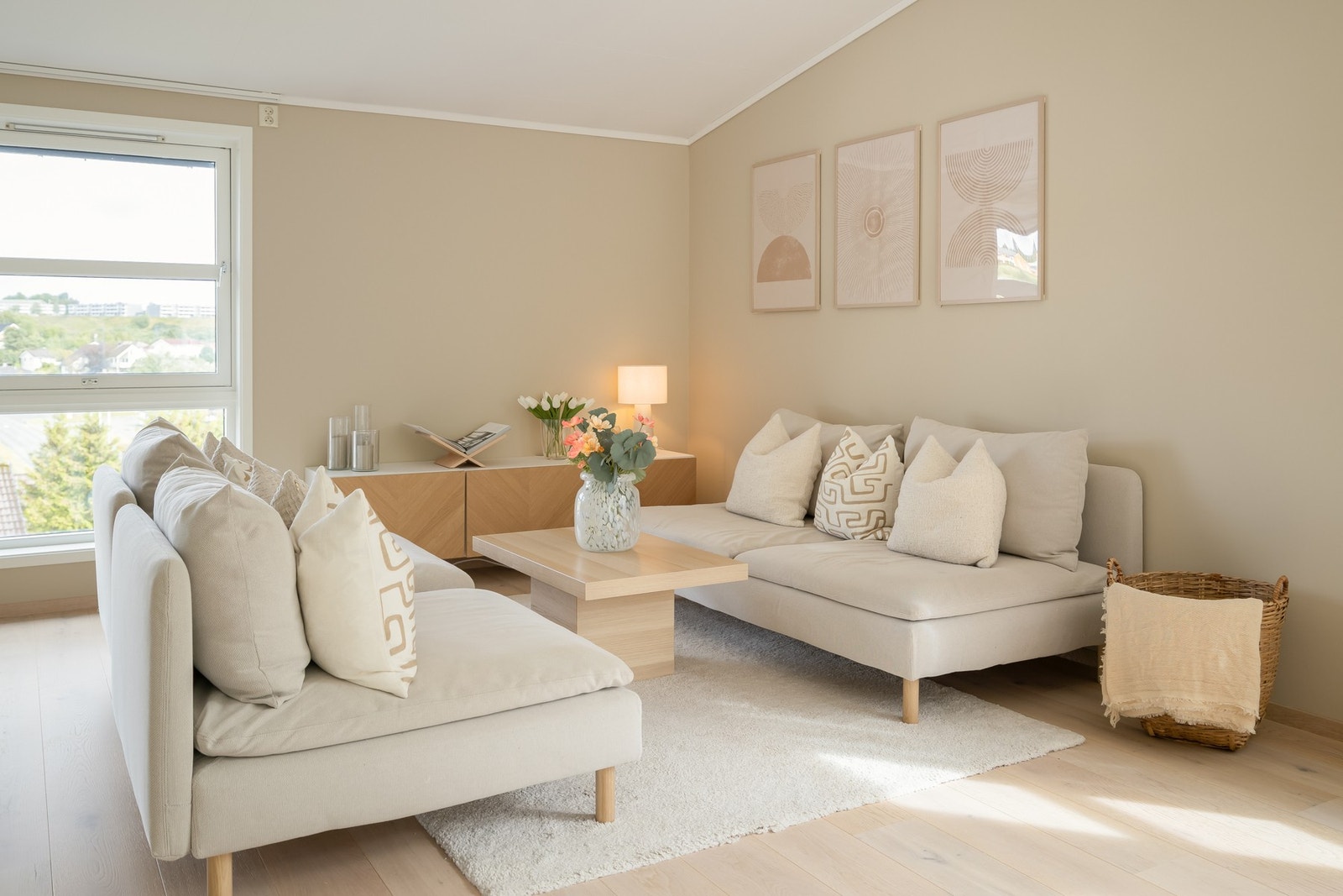 Tv og internett leveres for øvrig via fiber. Galleribilde